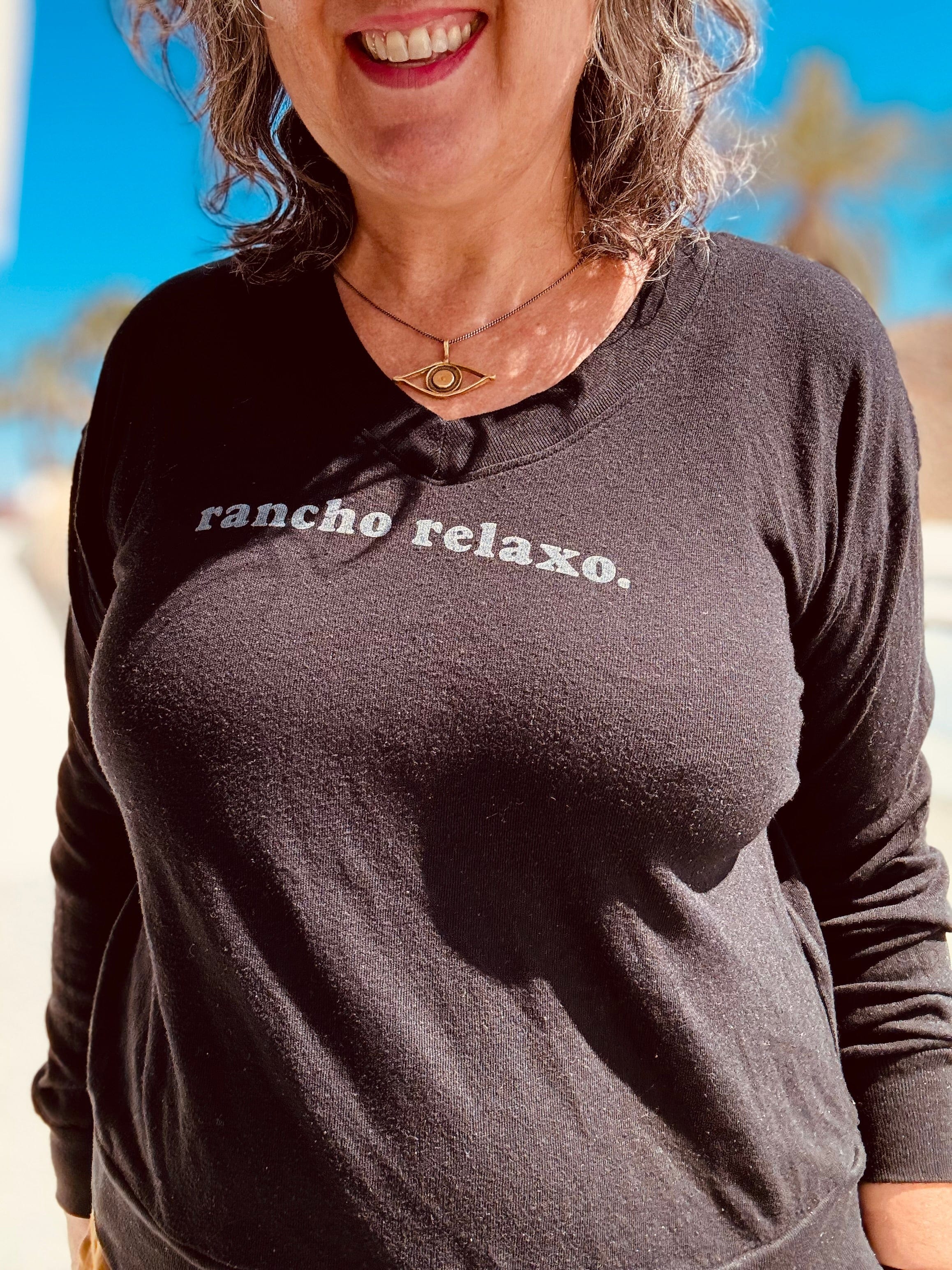 Rancho Relaxo Slouchy Pullover available in Joshua Tree at JT Trading Post