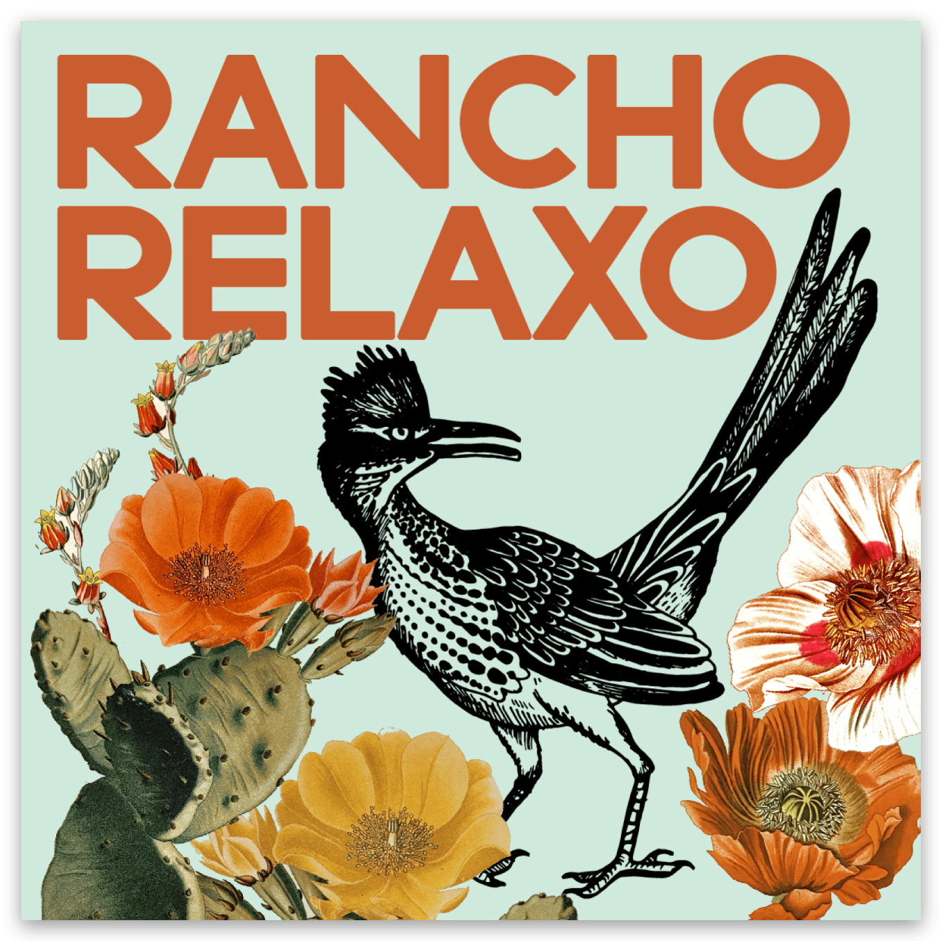 Rancho Relaxo Desert Botanical Sticker