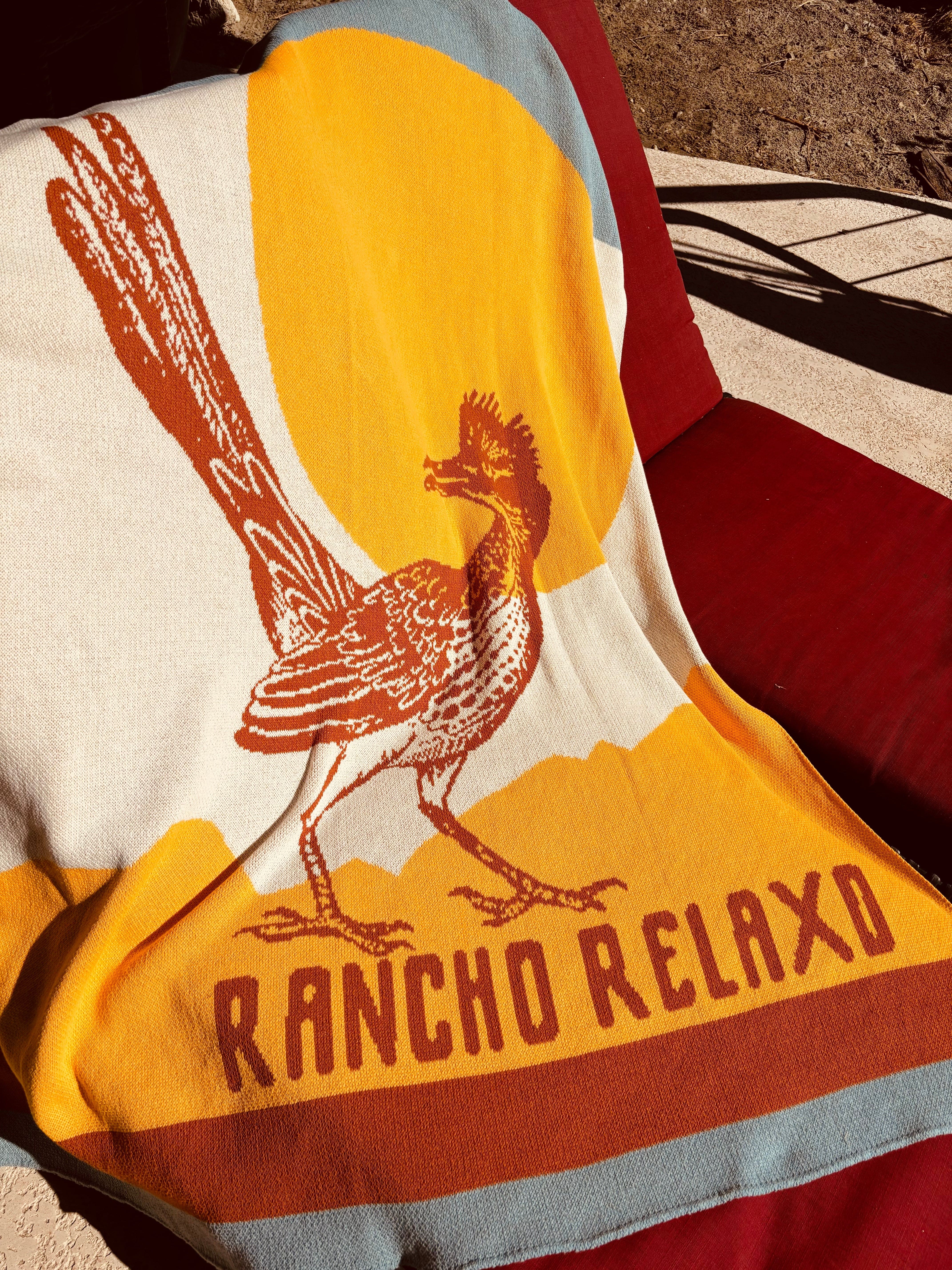 Rancho Relaxo Roadrunner Cozy Blanket