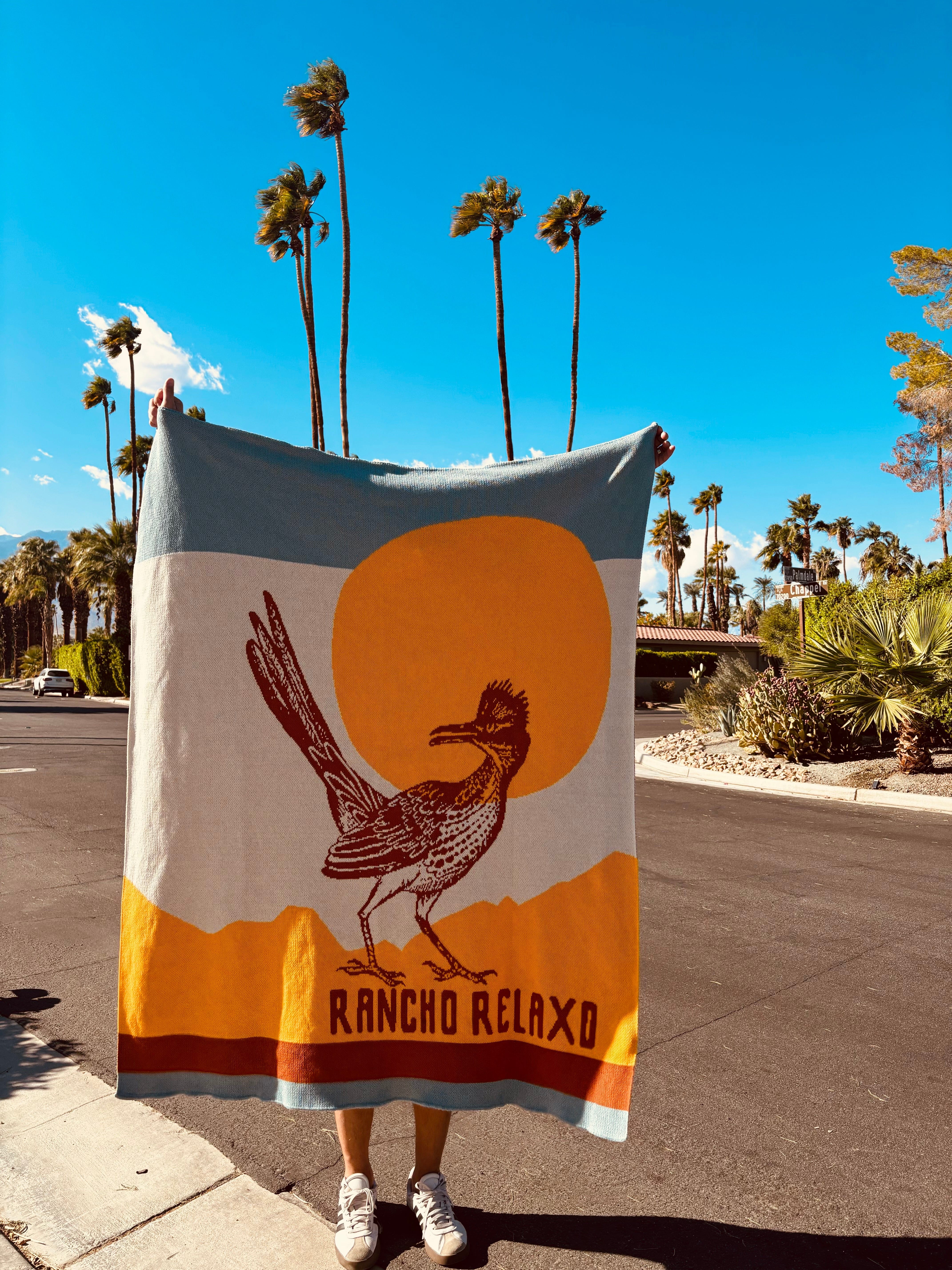 Rancho Relaxo Roadrunner Cozy Blanket