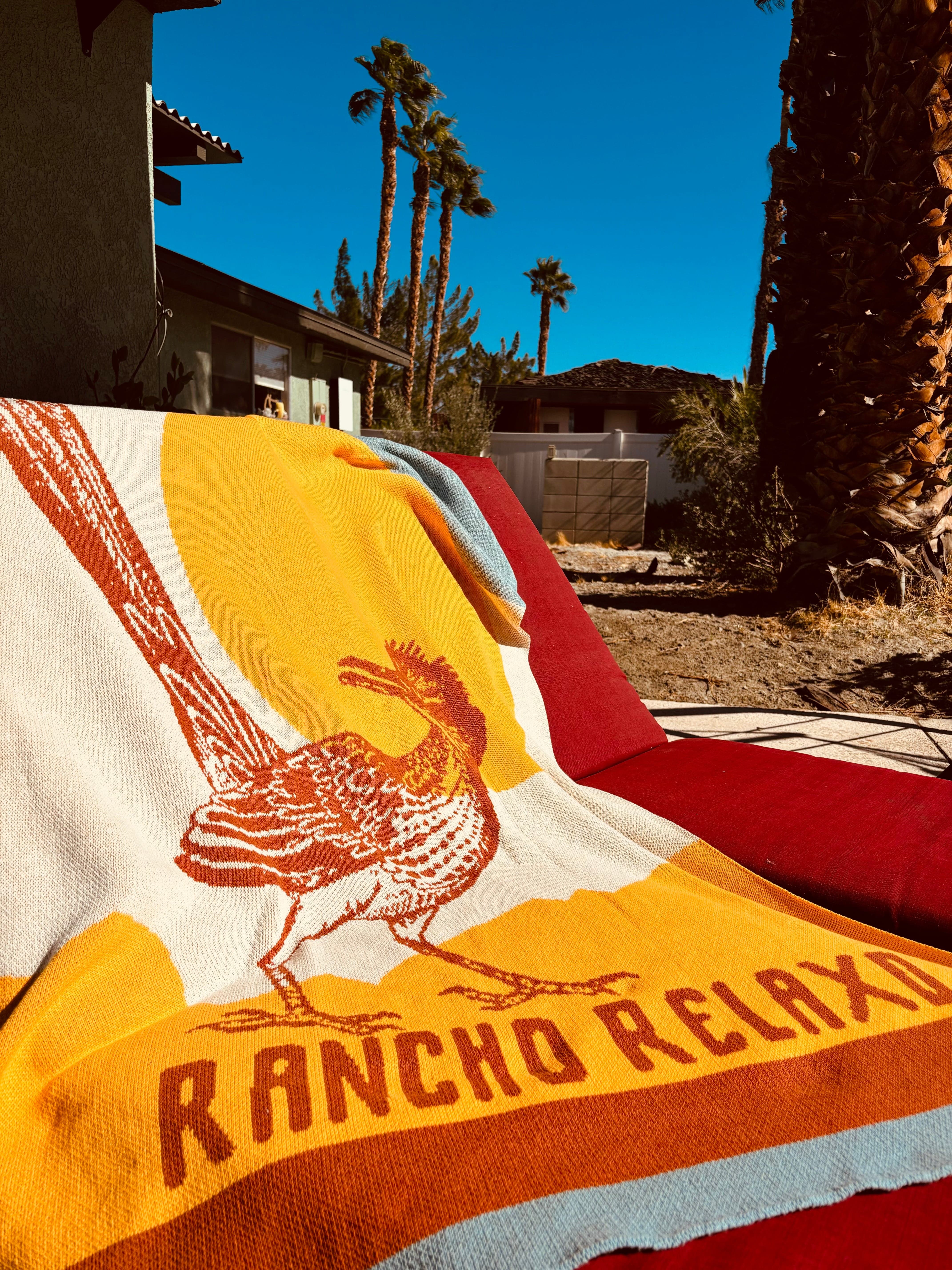 Rancho Relaxo Roadrunner Cozy Blanket
