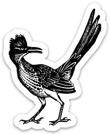 Rancho Relaxo Roadrunner Magnet