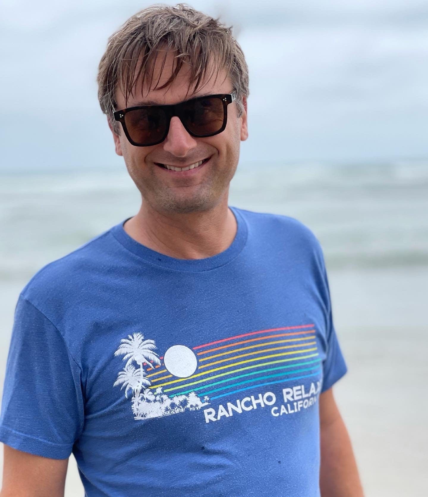 Rancho Relaxo Sunset Lines tee