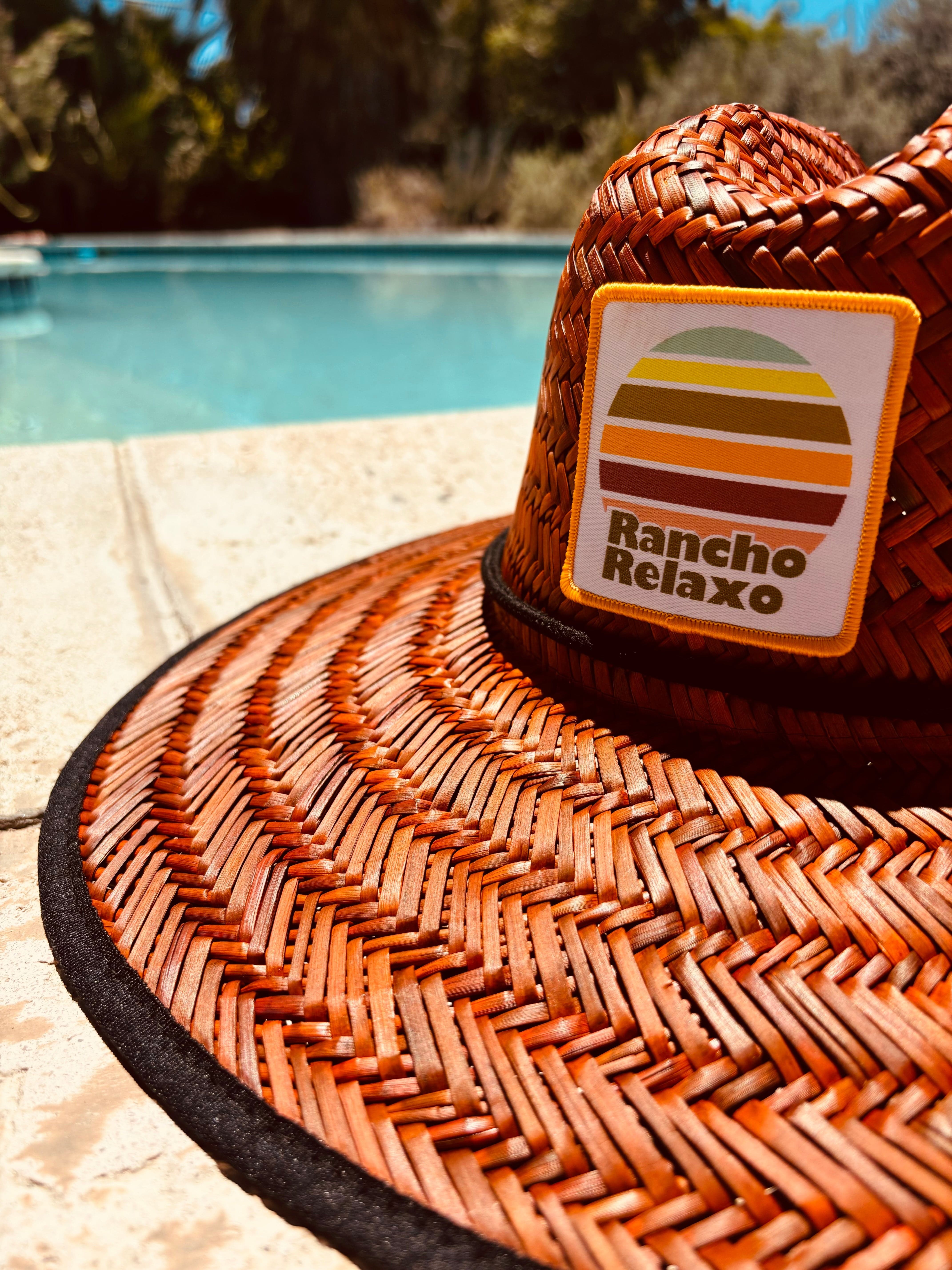 Rancho Relaxo Sunbow Straw Hat