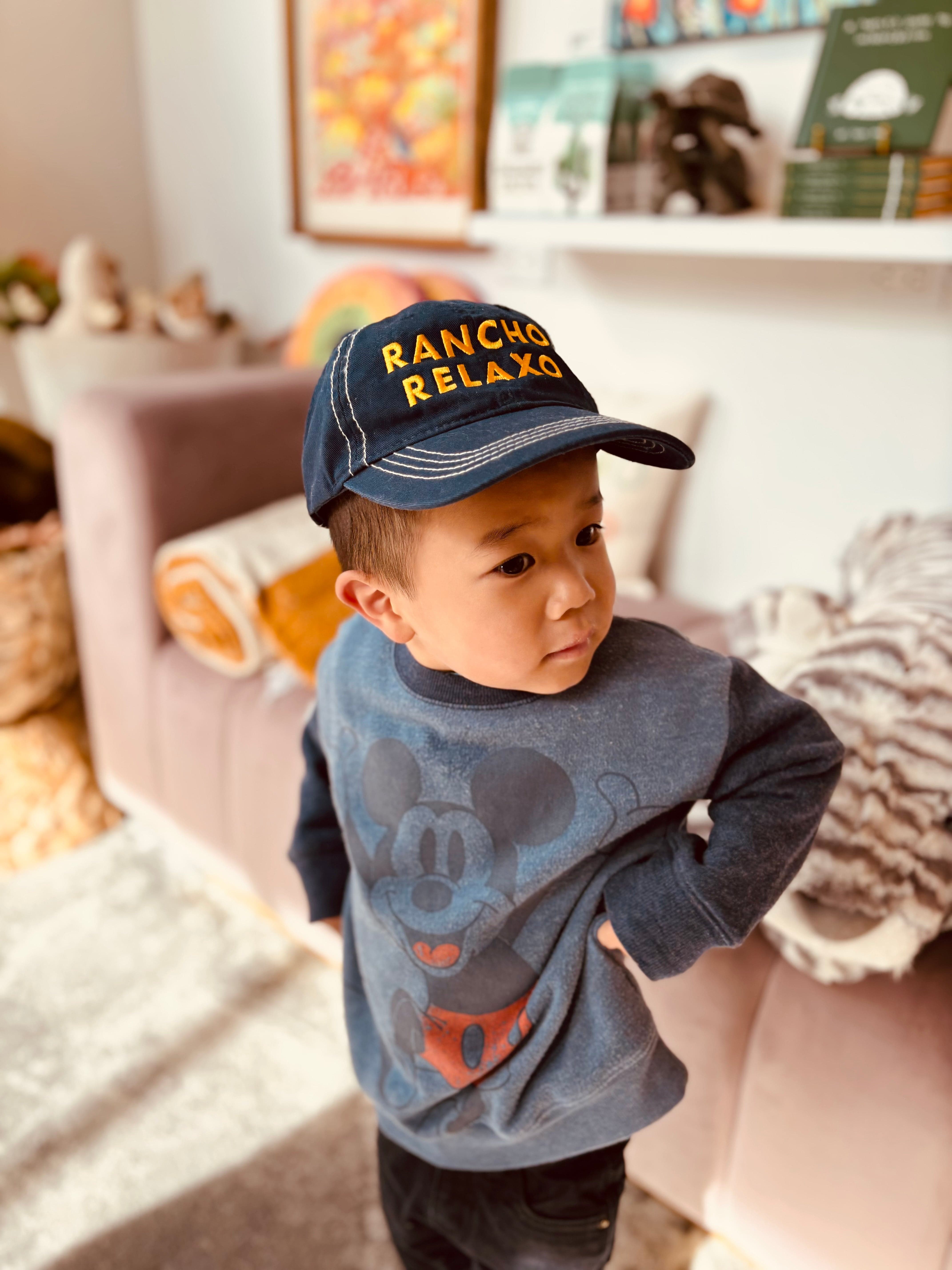 Rancho Relaxo Toddler Baseball Cap