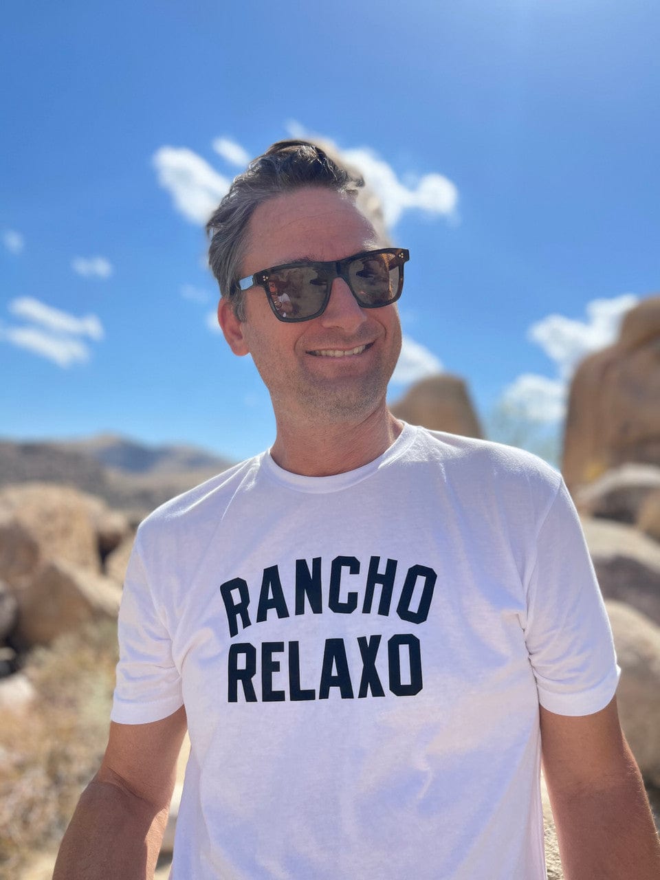 Rancho Relaxo Unisex Collegiate Tee