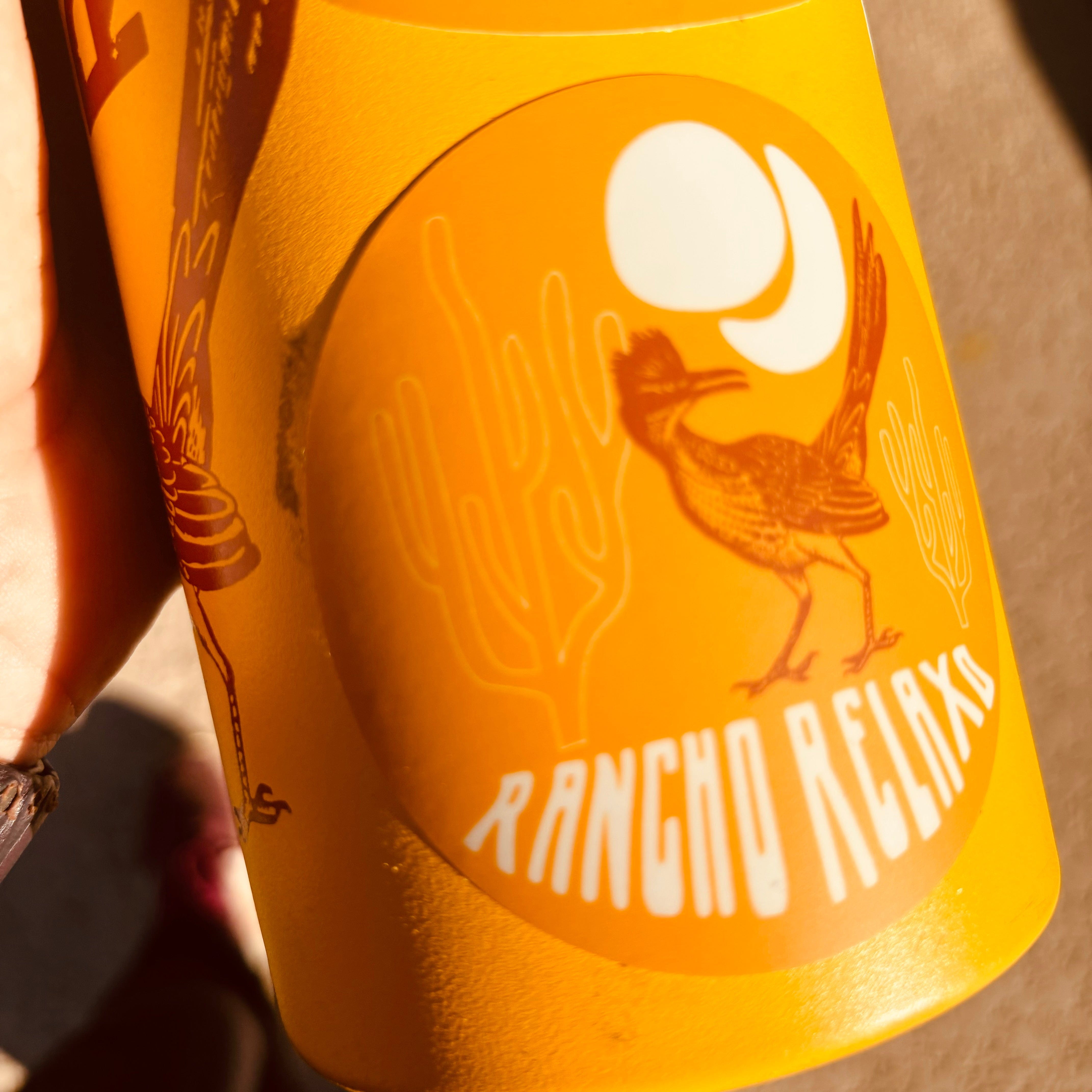 Rancho Relaxo Warped Desert Sticker