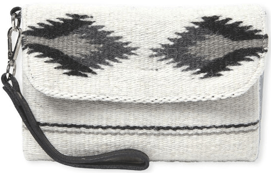 Red Raven Trading Co Wool Wristlet