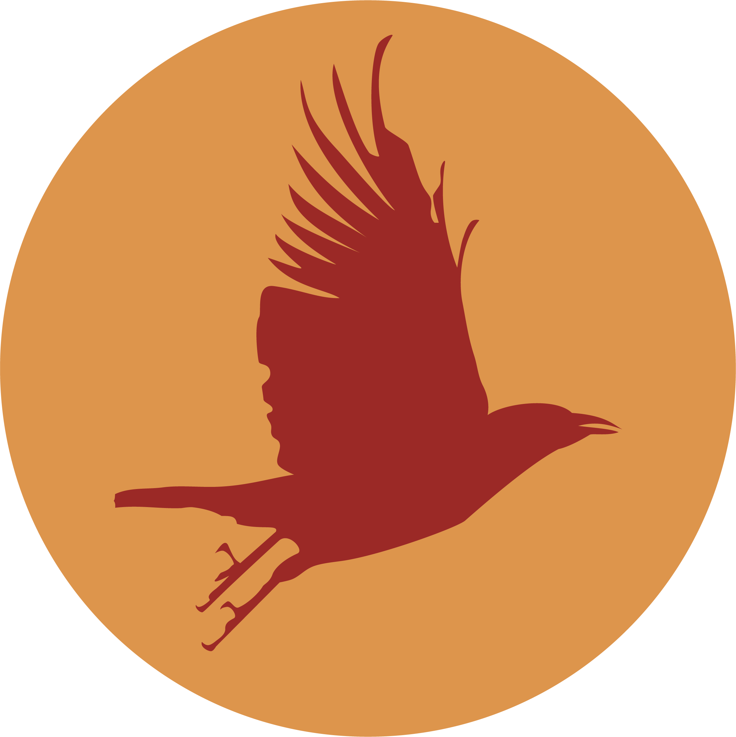 Red Raven Trading Co Native Land Keychain
