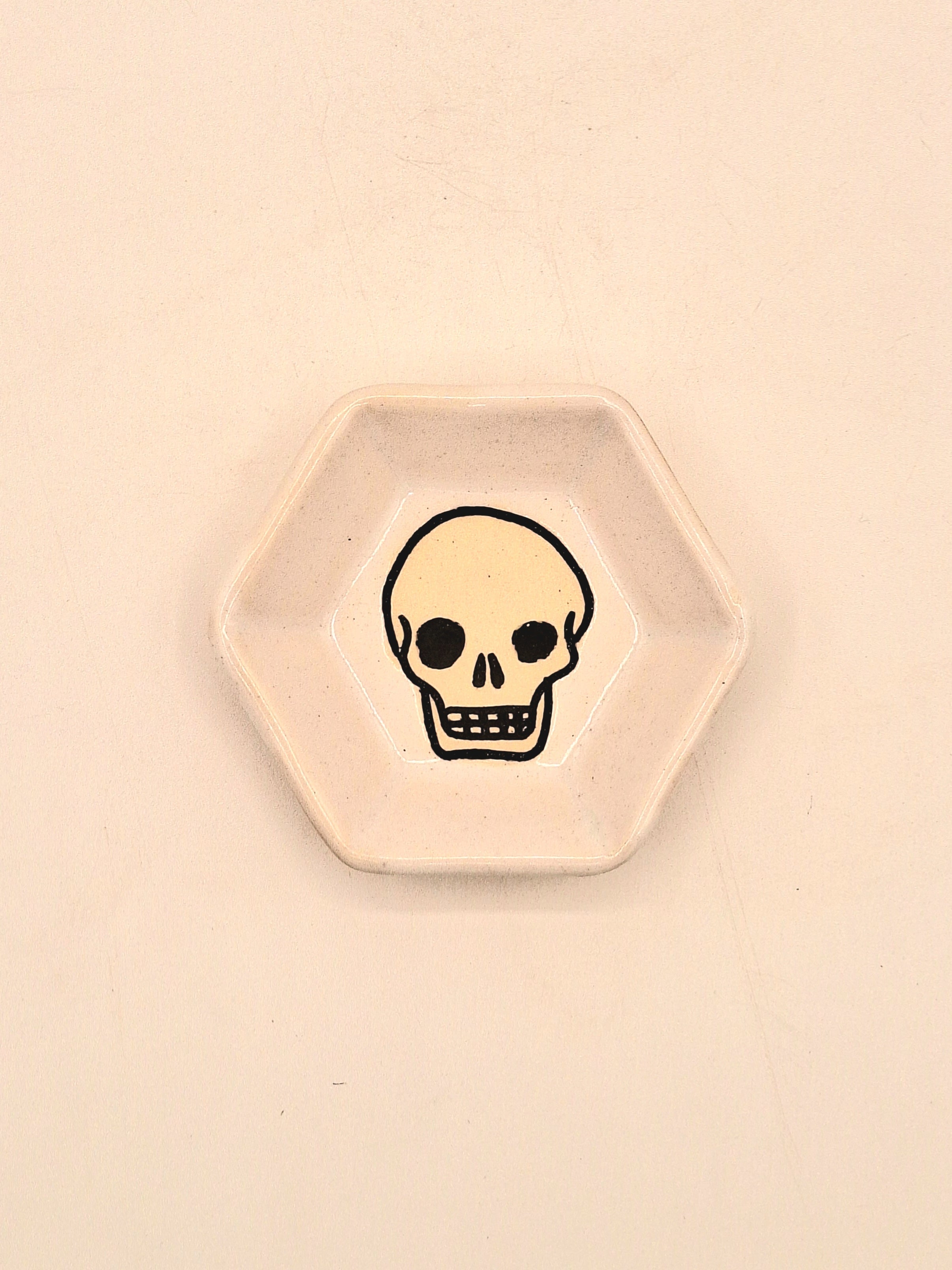 Skull Plate Hexagon Mini