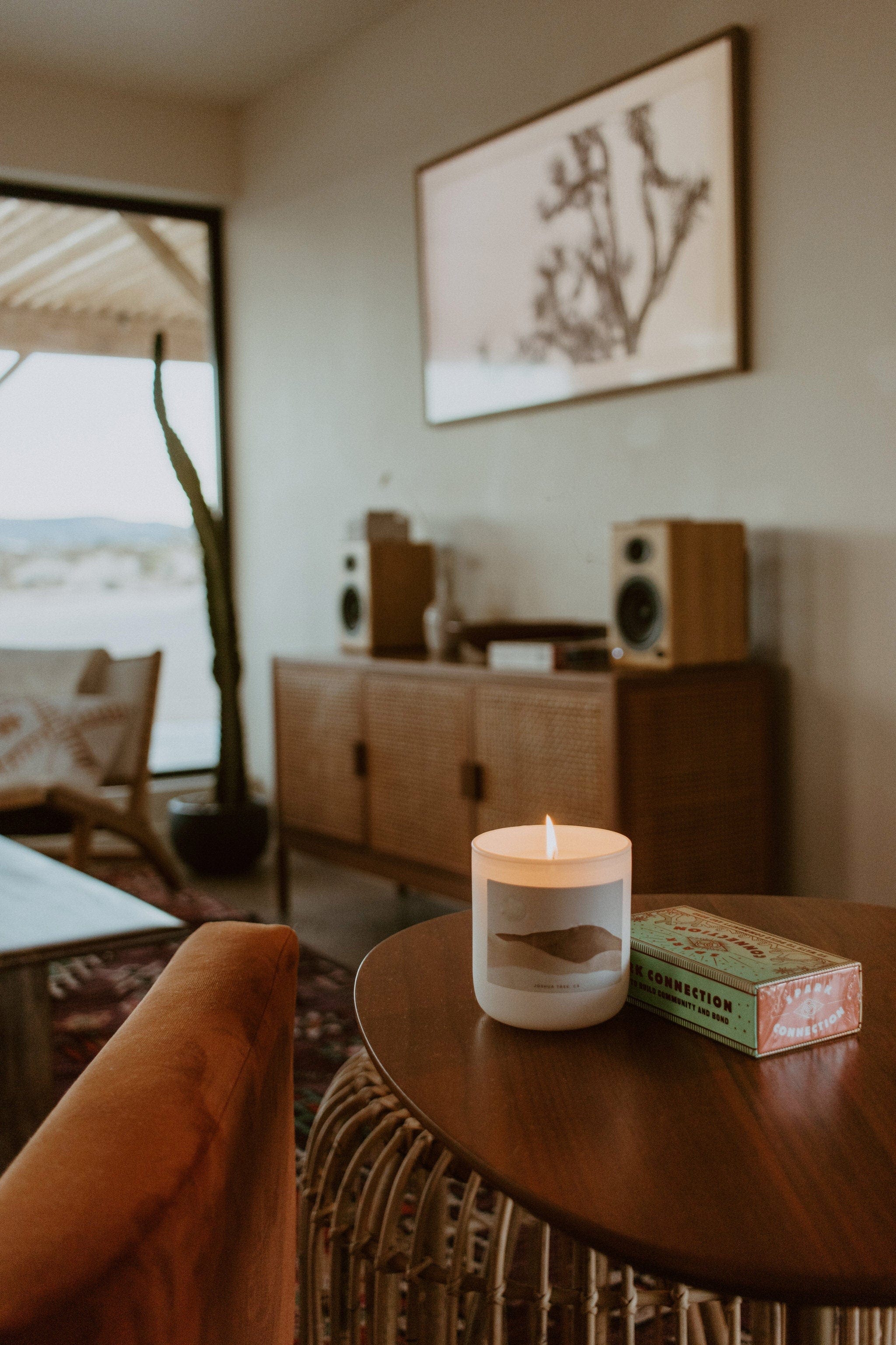 Roaming Travelers Roaming Travelers Bonfire Candle available in Joshua Tree at JT Trading Post