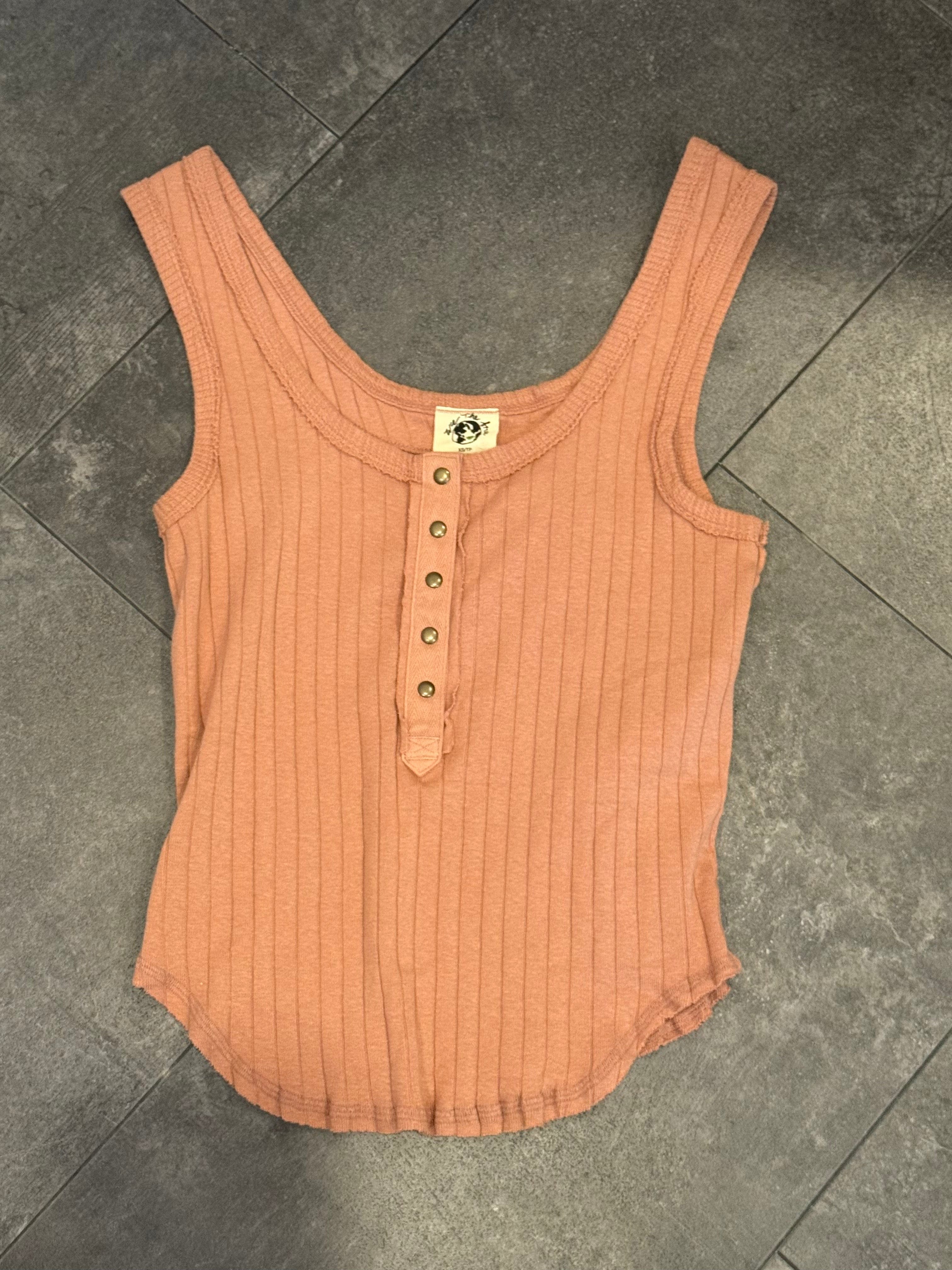 Roaming Travelers Bryson Henley Tank available in Joshua Tree at JT Trading Post