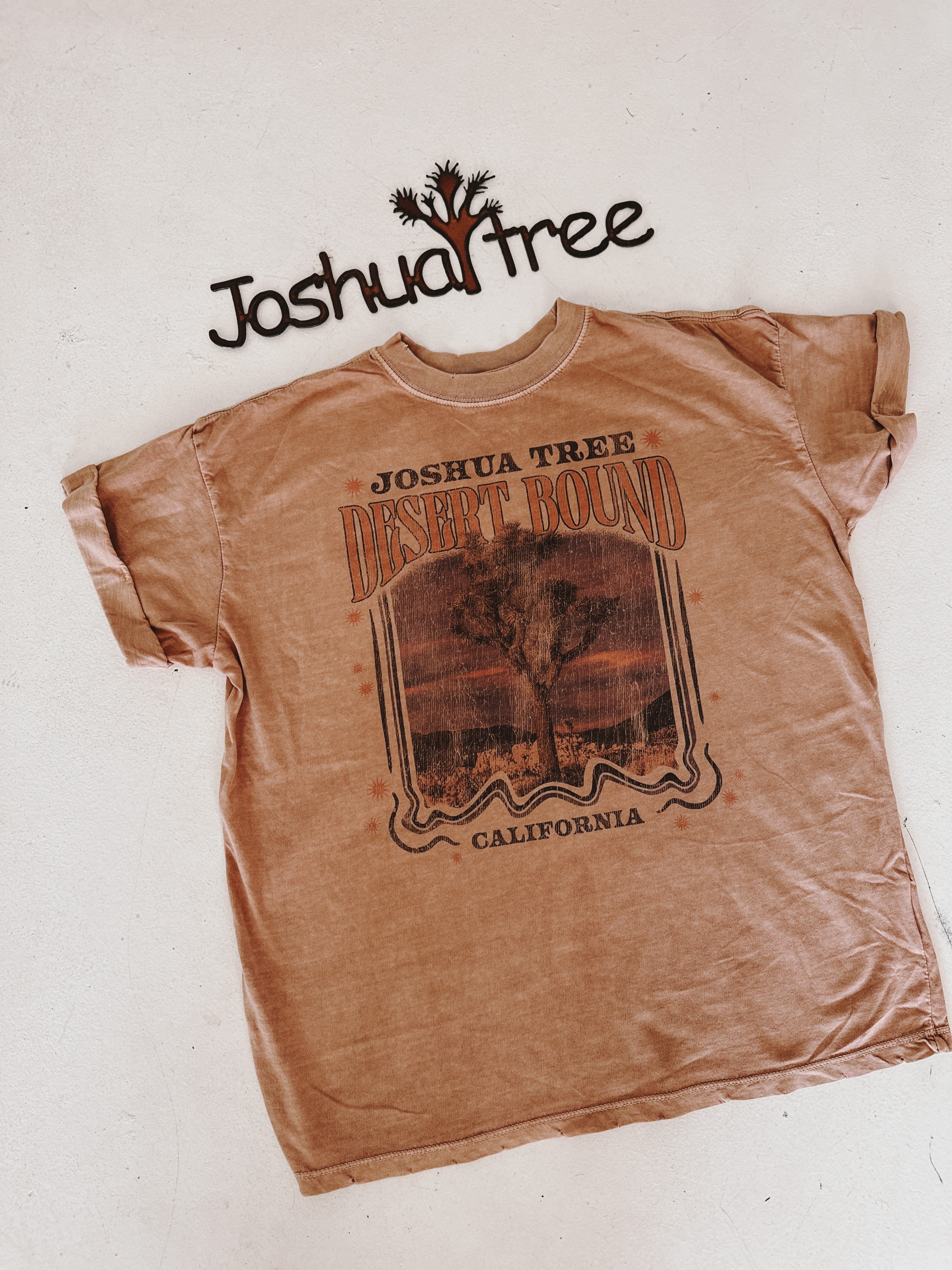 Roaming Travelers Joshua Tree Tour Shirt available in Joshua Tree at JT Trading Post