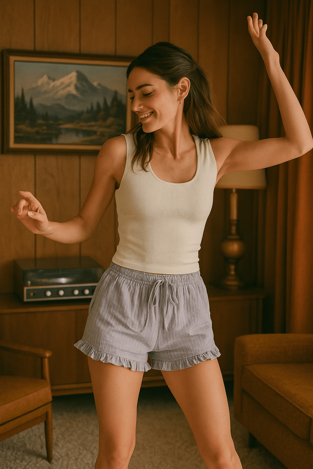 Roaming Travelers Clean Lines Muscle Cami available in Joshua Tree at JT Trading Post