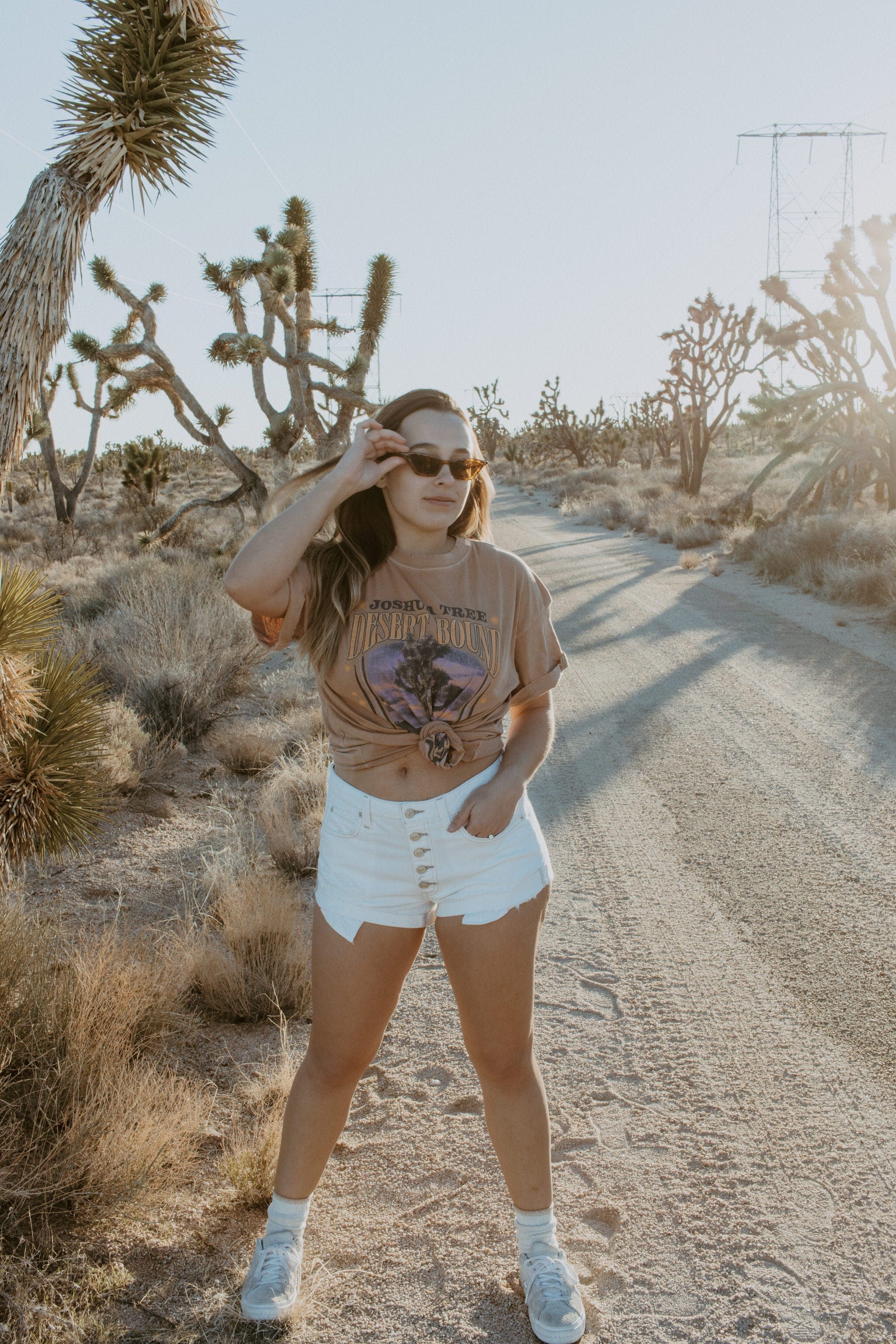 Roaming Travelers Joshua Tree Tour Shirt available in Joshua Tree at JT Trading Post