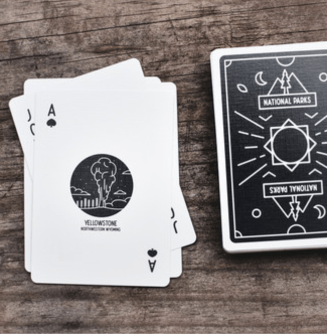 Roaming Travelers National Park Playing Cards