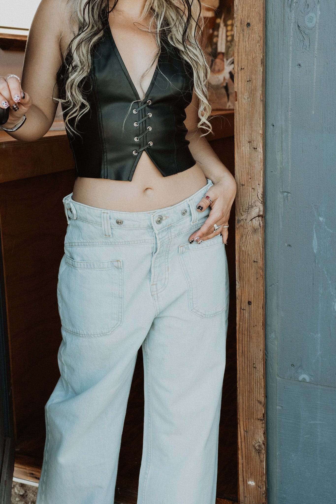 Roaming Travelers Palmer Cuffed Jean available in Joshua Tree at JT Trading Post