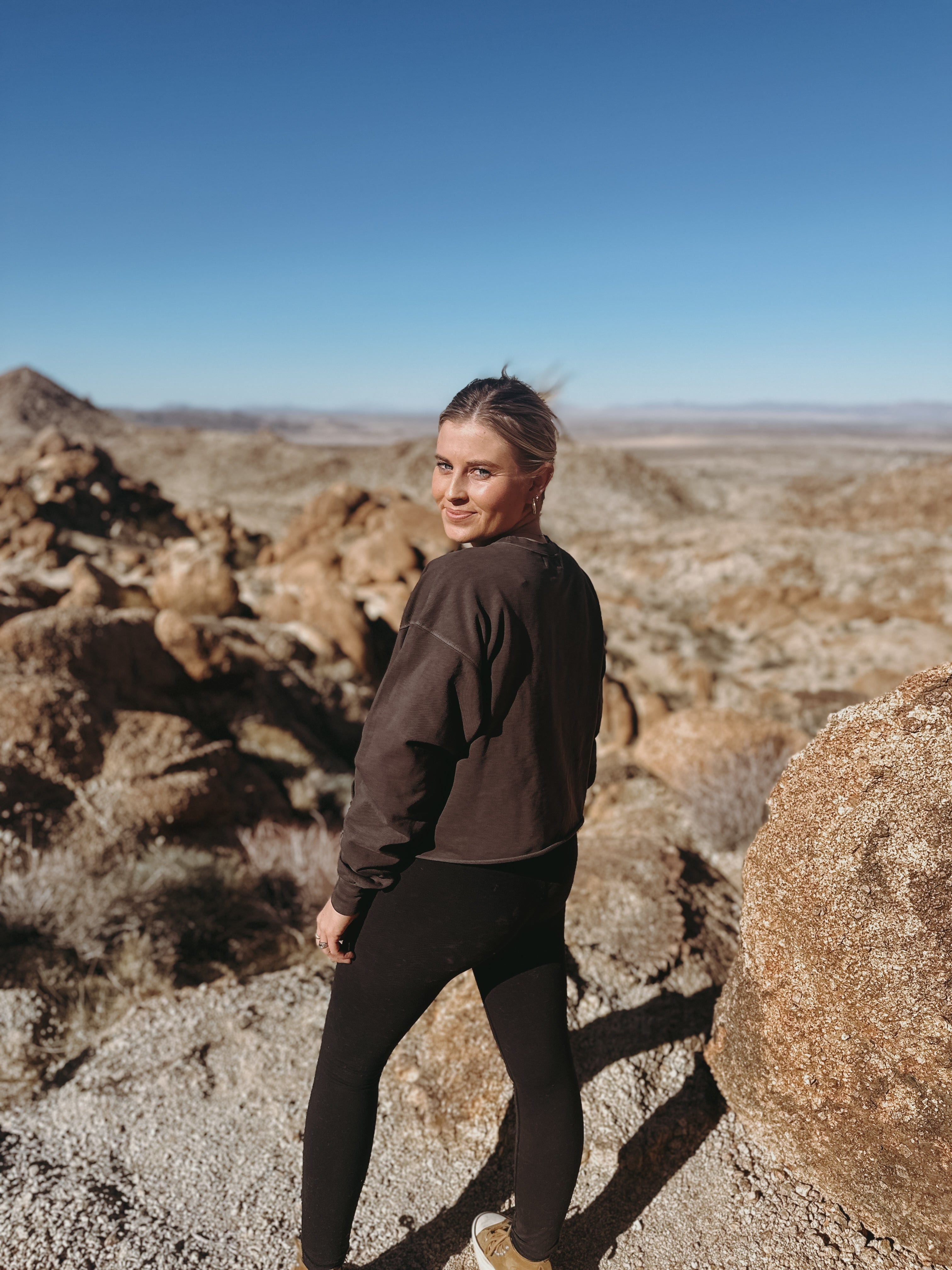 Roaming Travelers Roaming Desert Vibes Crop available in Joshua Tree at JT Trading Post