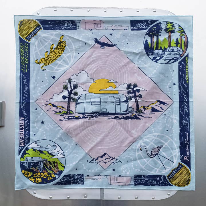 Roaming Travelers Joshua Tree Airstream Bandana