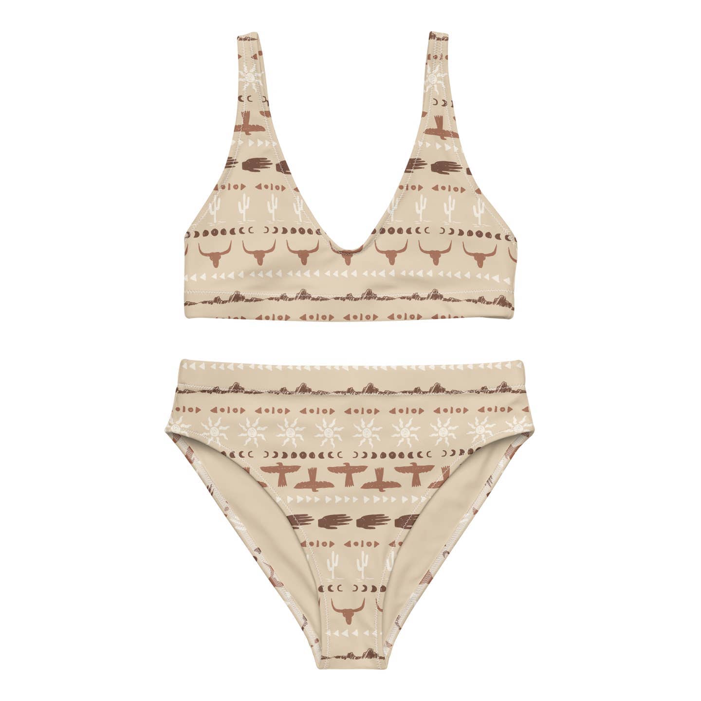 Roaming Travelers Winslow High Waisted Bikini