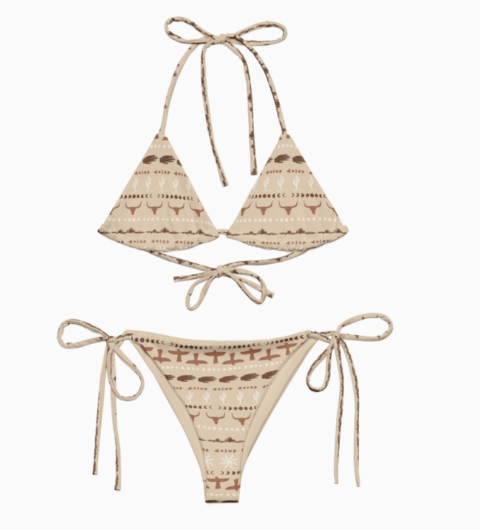 Roaming Travelers Winslow String Bikini