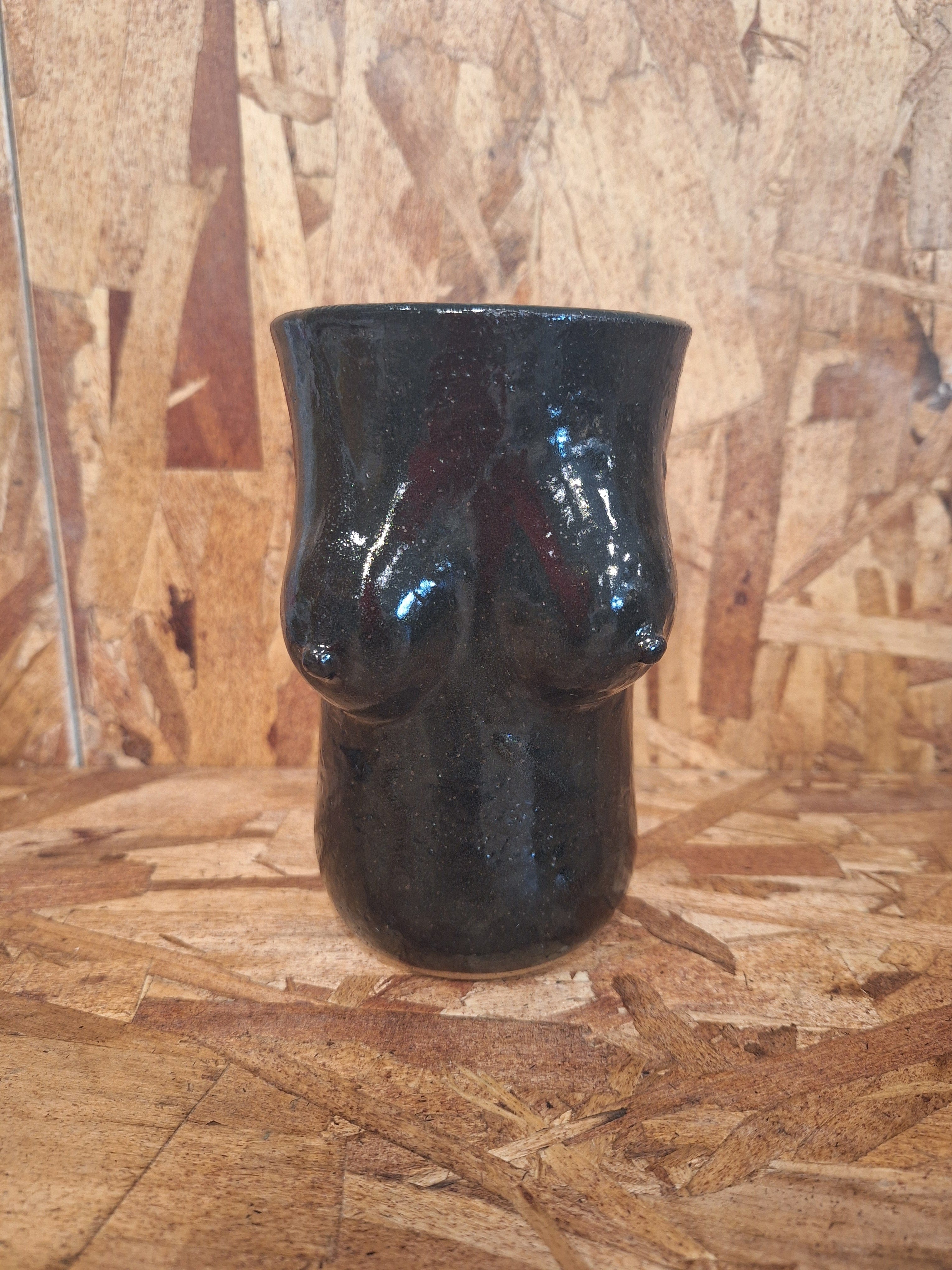 Stray Ceramics Boobie Vase Med