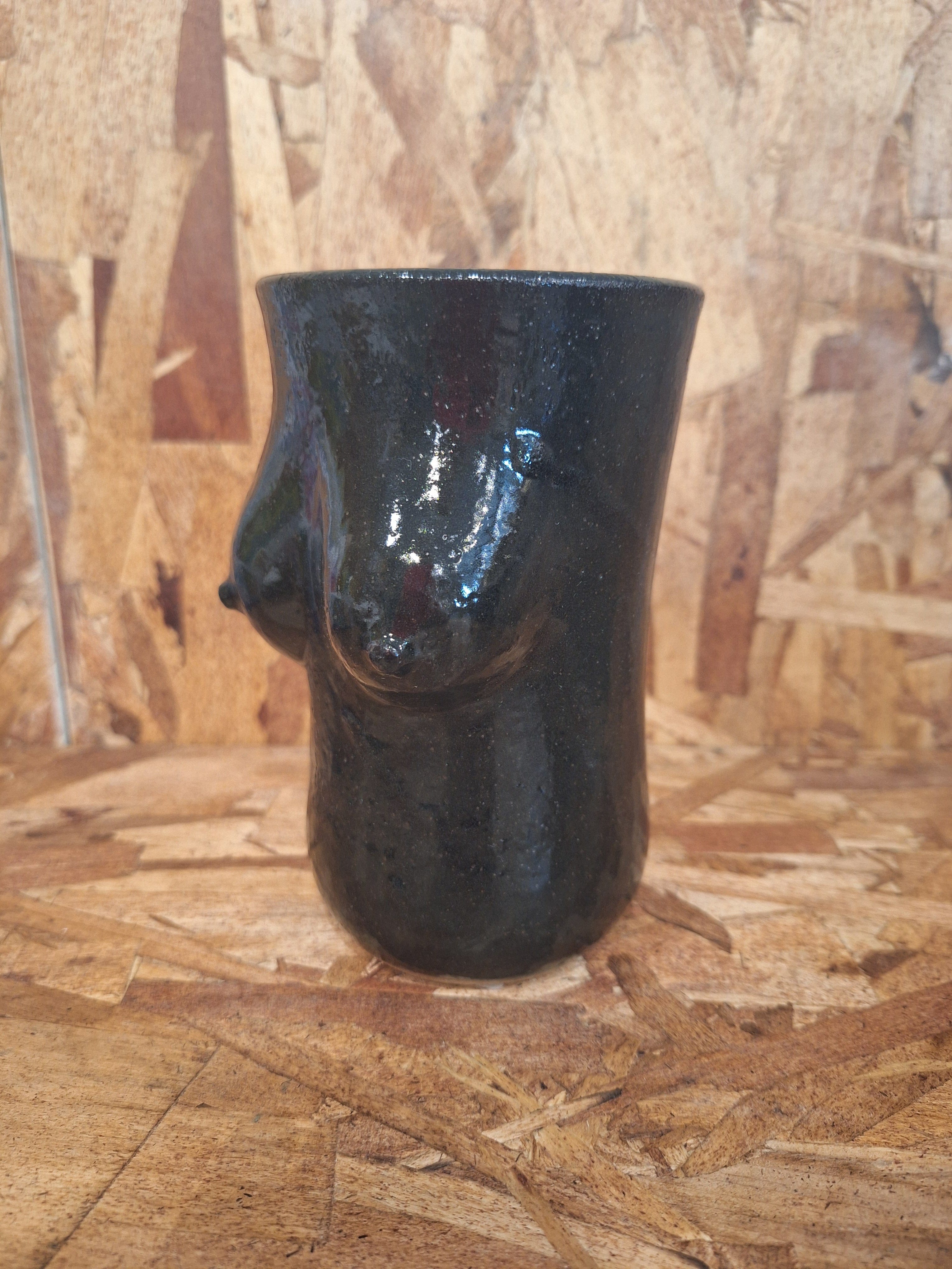 Stray Ceramics Boobie Vase Med