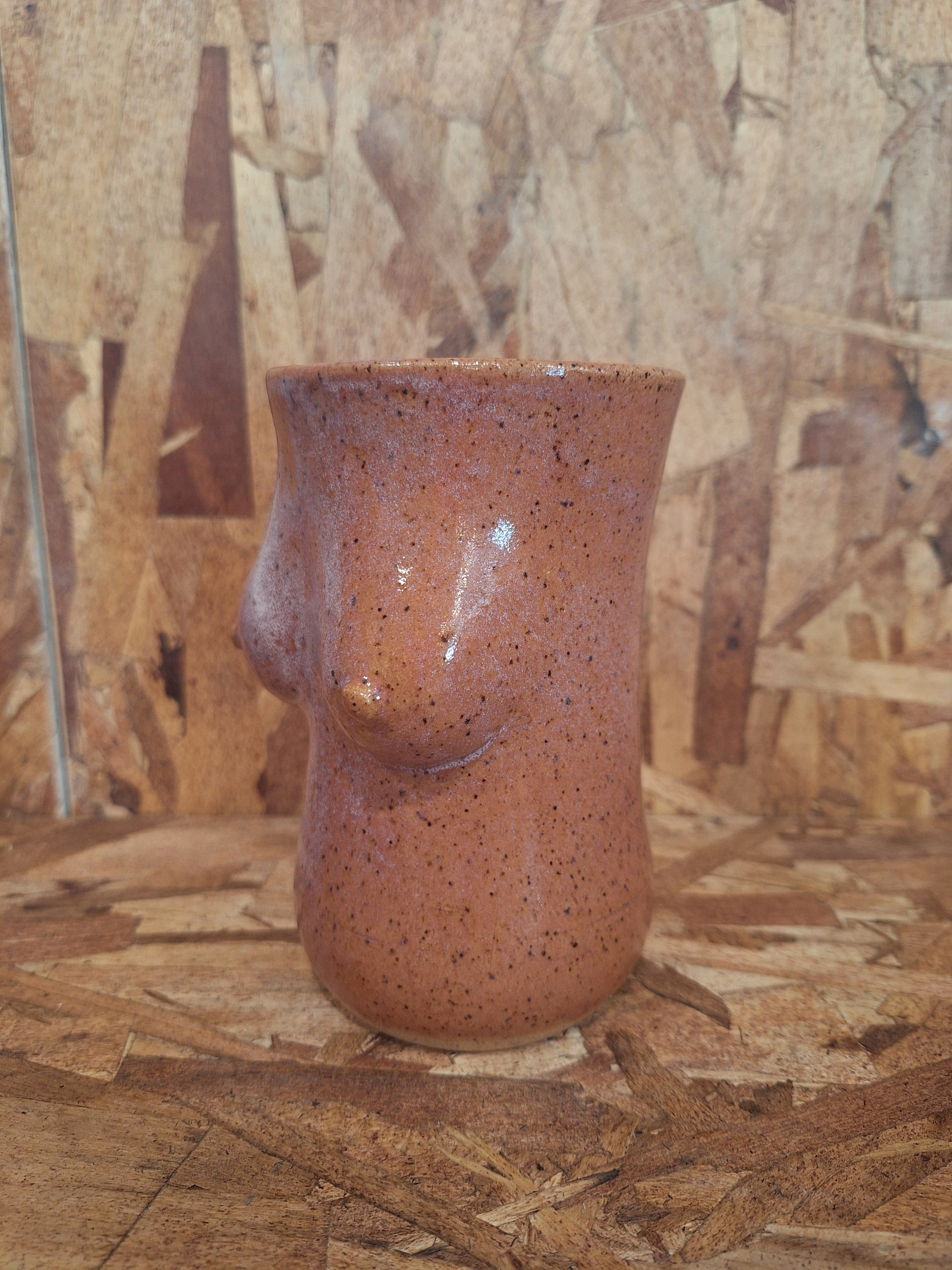 Stray Ceramics Boobie Vase Med
