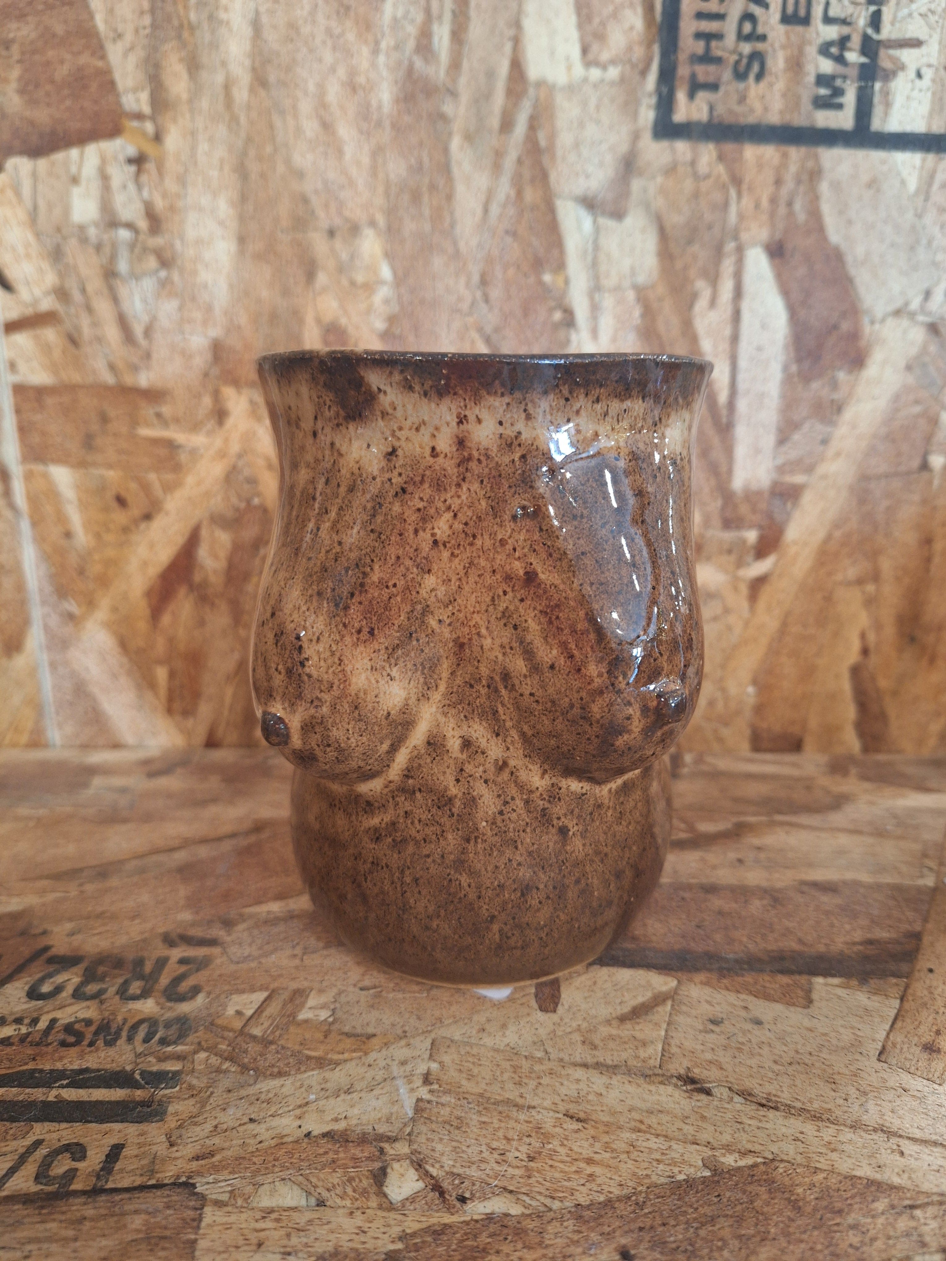 Stray Ceramics Boobie Vase Med