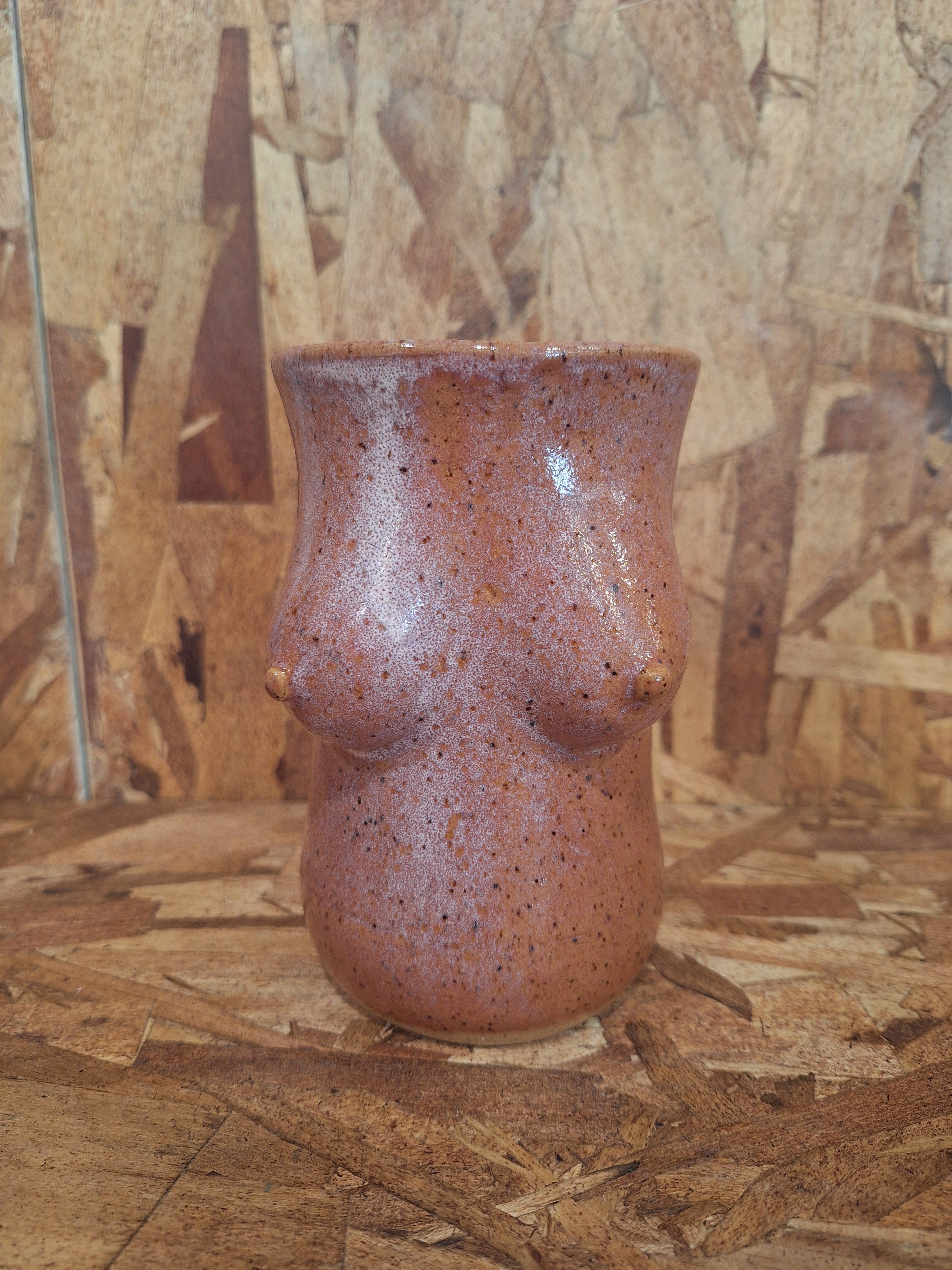 Stray Ceramics Boobie Vase Med