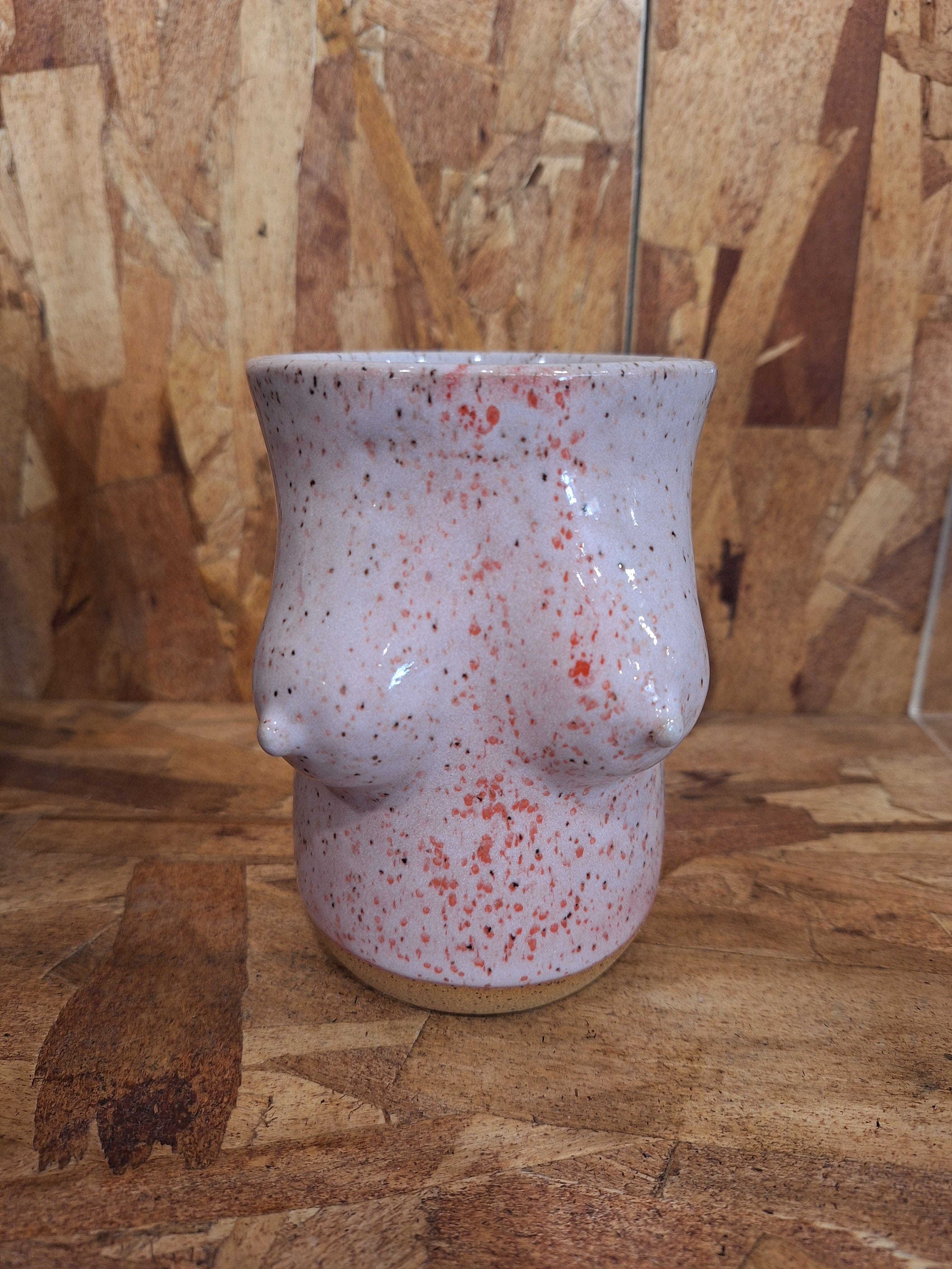 Stray Ceramics Boobie Vase Med