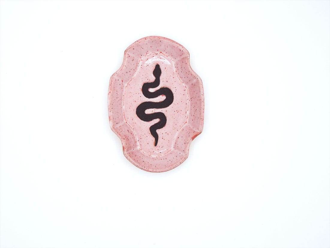 Stray Ceramics Snake Plate Oval Medium
