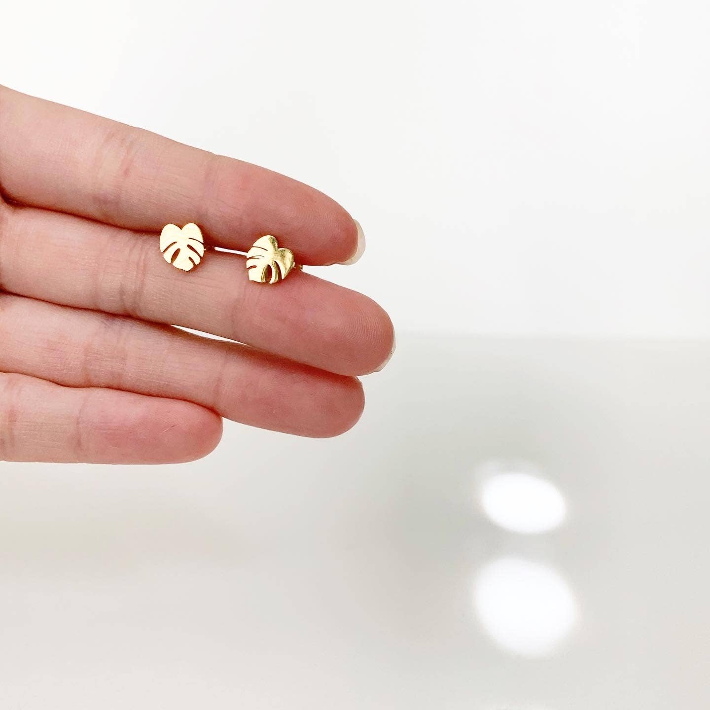 The Plant Social Monstera Deliciosa Plant Studs