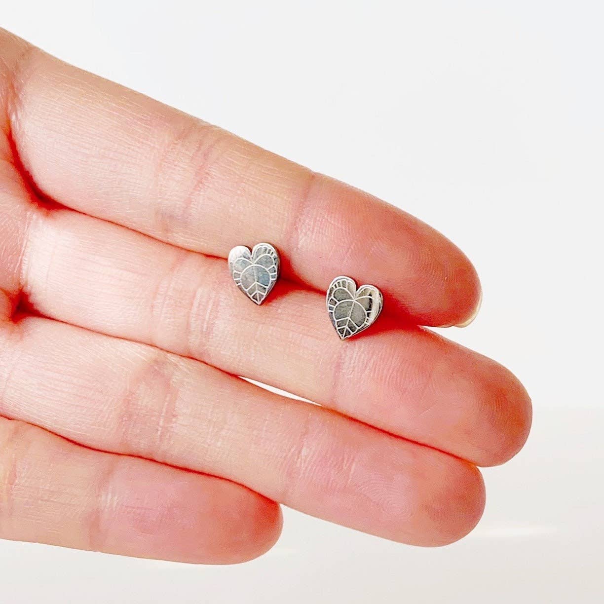 The Plant Social Anthurium Clarinervium Plant Studs | Hypoallergenic