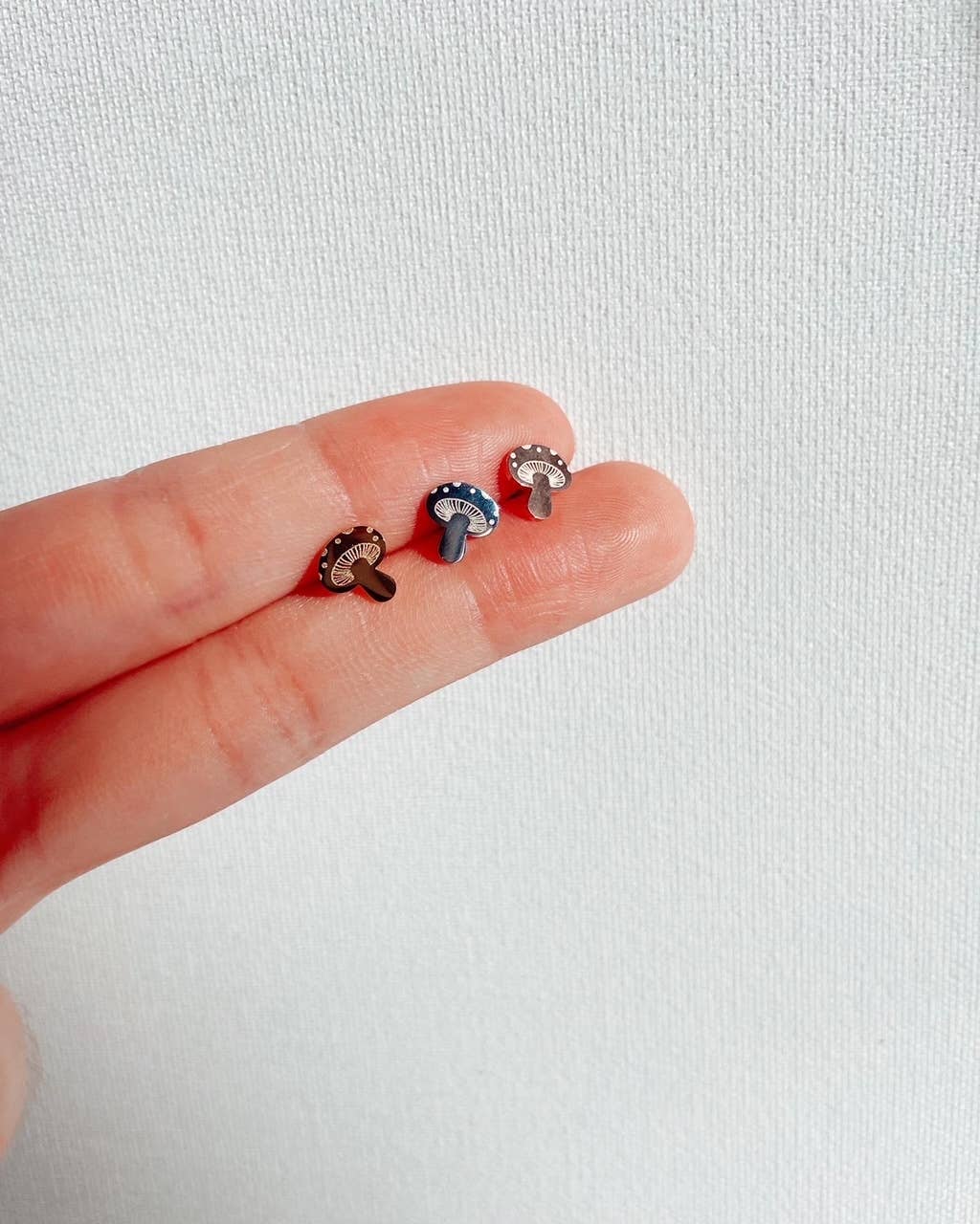 The Plant Social Groovy Mushrooms Studs