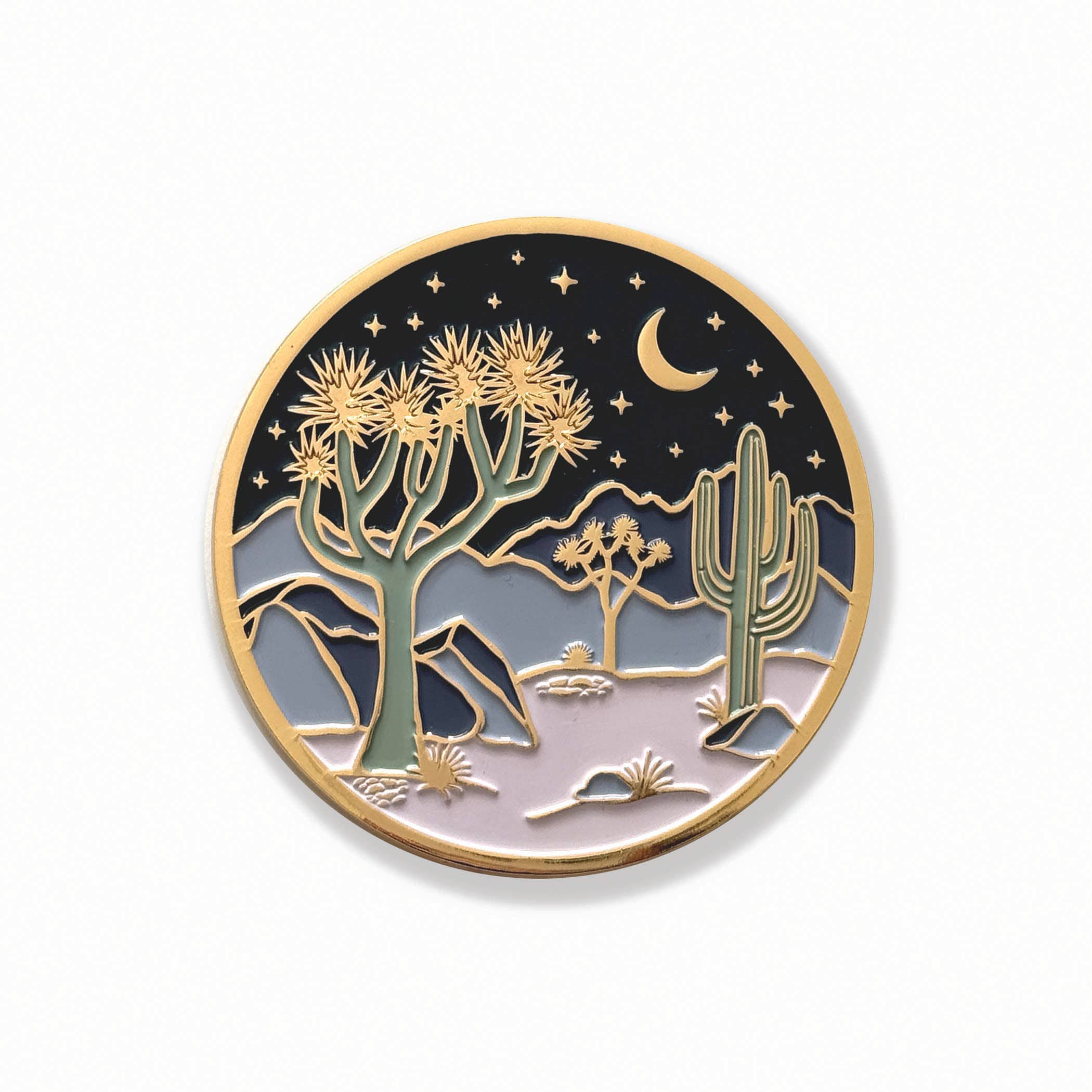 The Plant Social Moonlight Joshua Tree Luxe Coaster