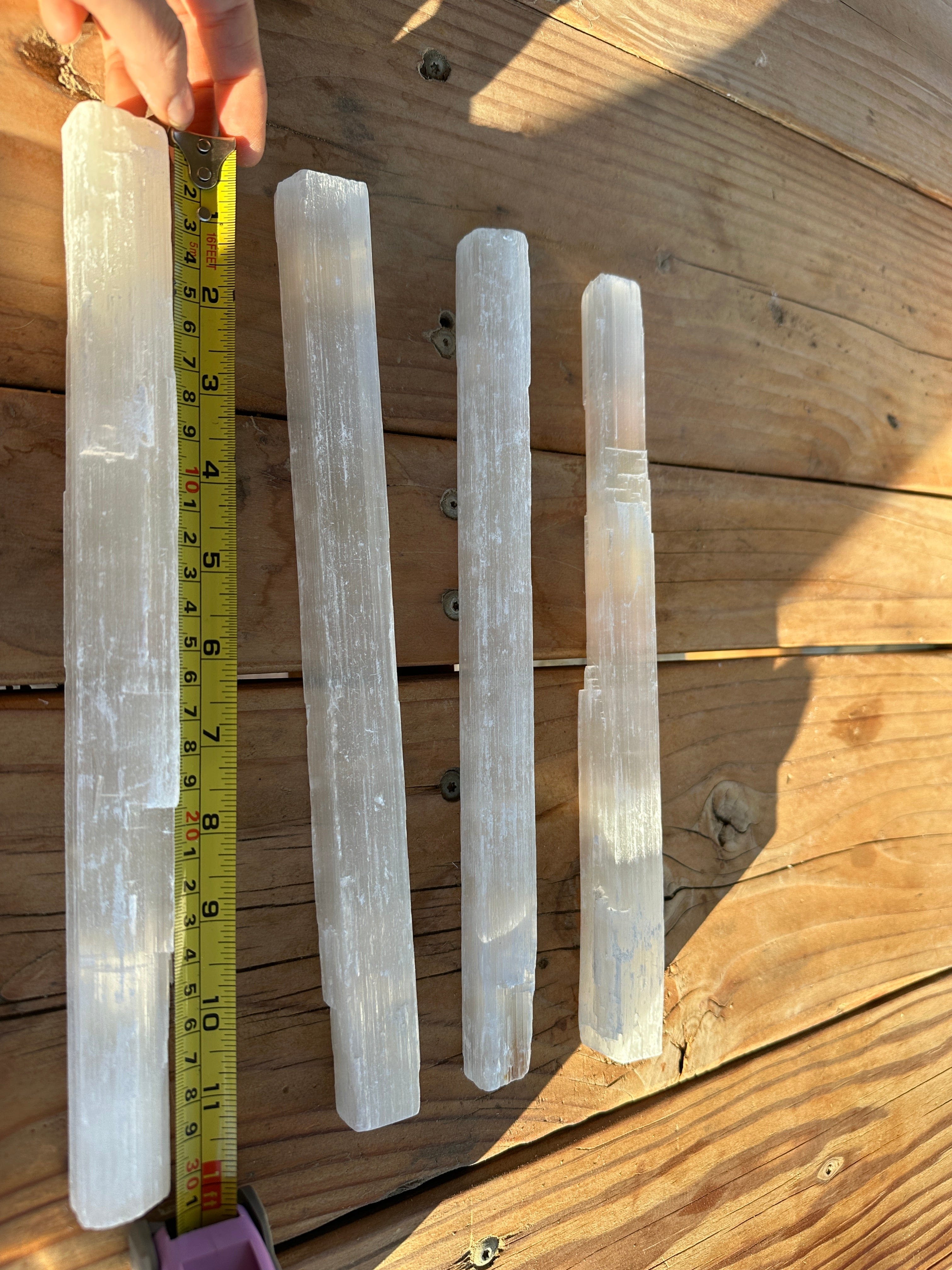 Tierra Magia 12" L Selenite Crystal