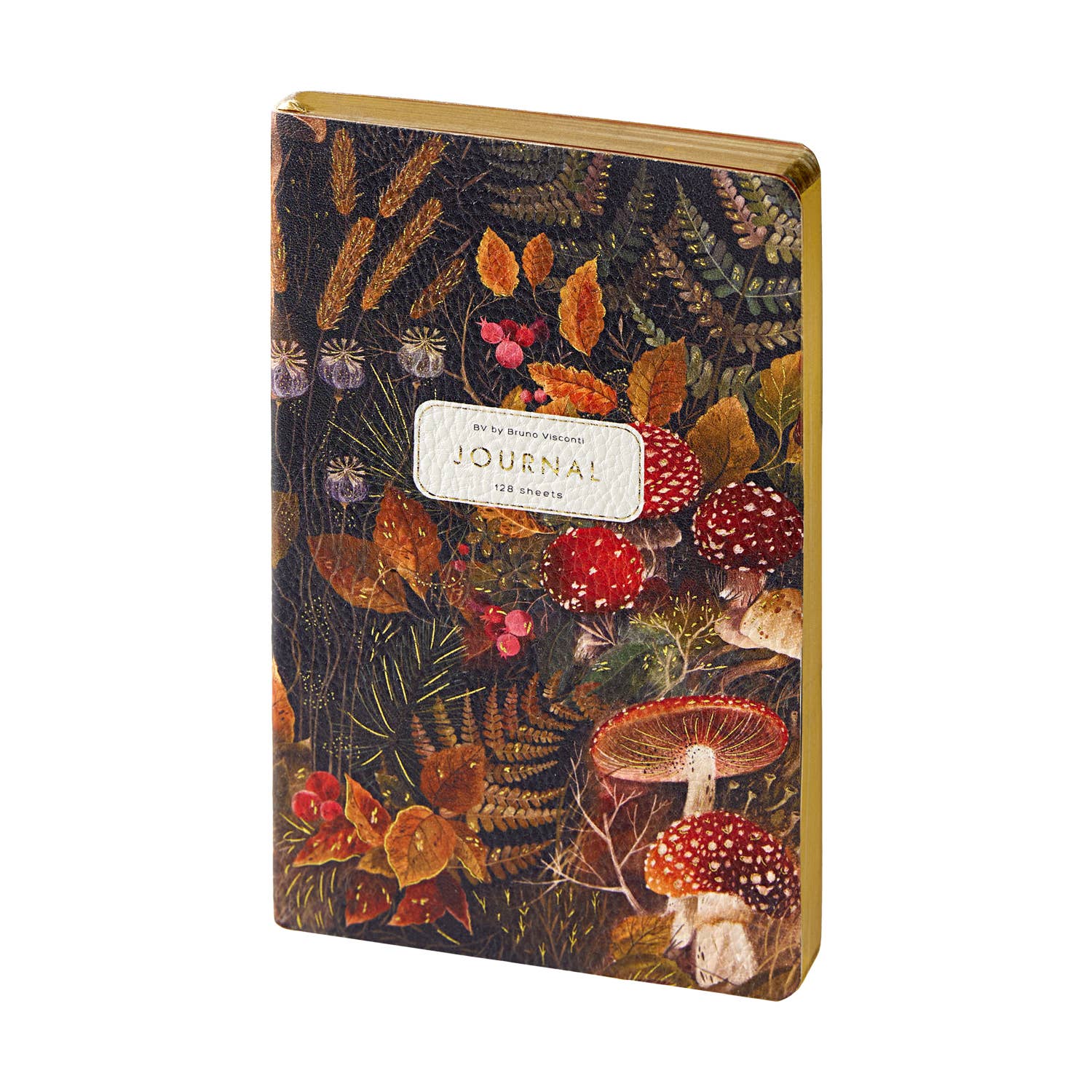 Tierra Magia A5 Vegan Leather Daily Planner - Forest Mushrooms 