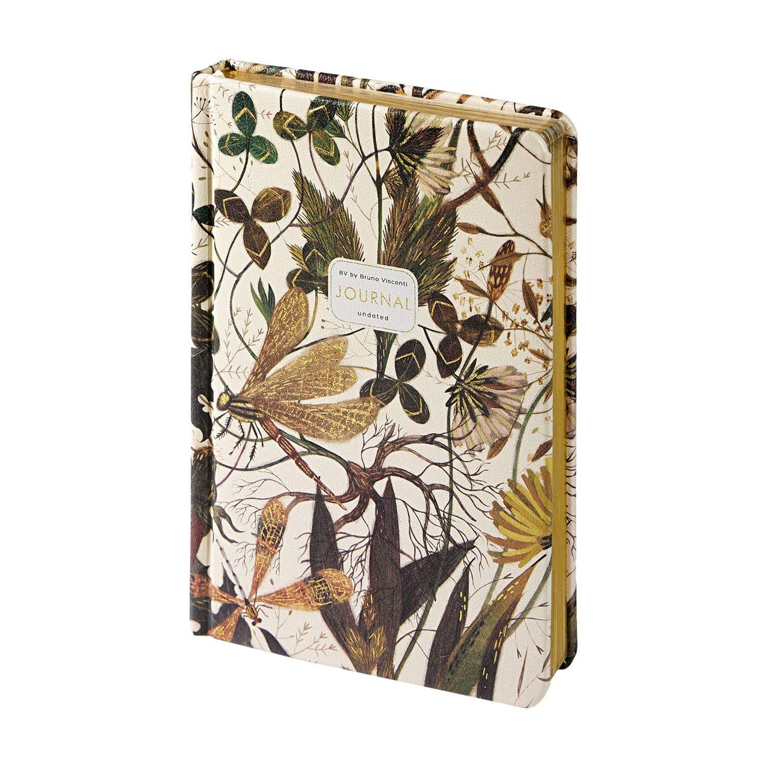 Tierra Magia A5 Vegan Leather Hardcover Daily Planner -Summer Greens 