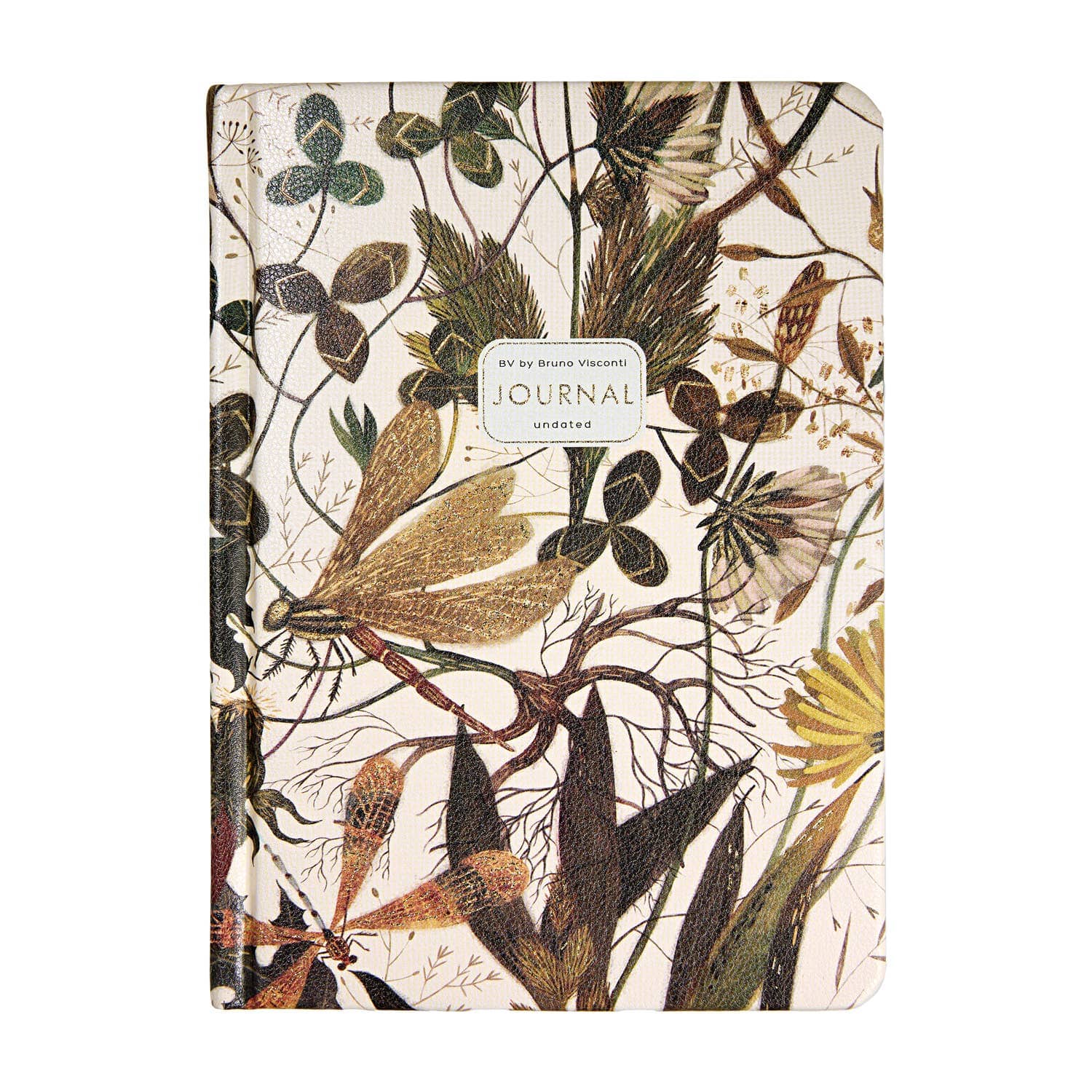 Tierra Magia A5 Vegan Leather Hardcover Daily Planner -Summer Greens 
