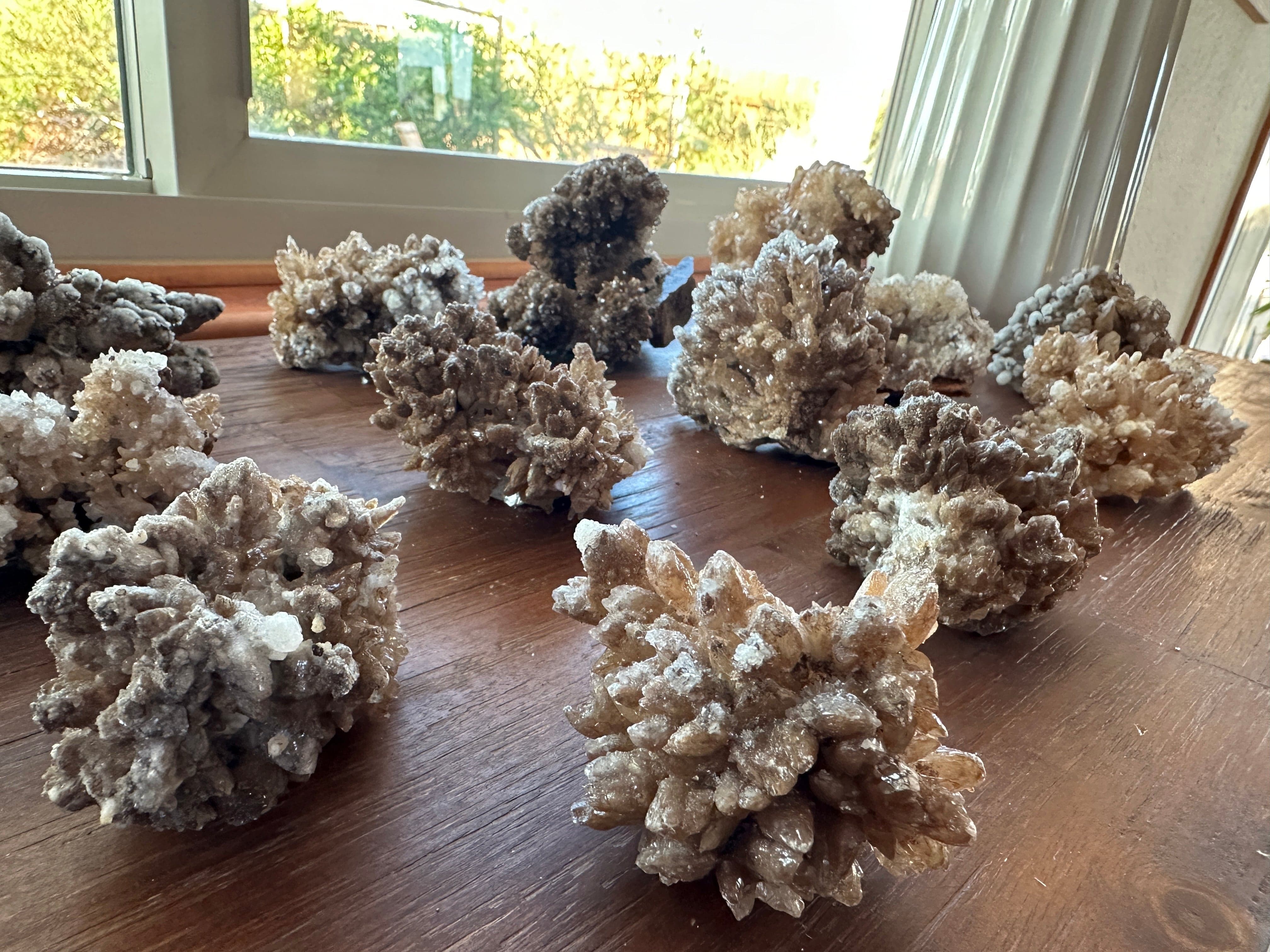Tierra Magia Cave Calcite Cluster - Smokey