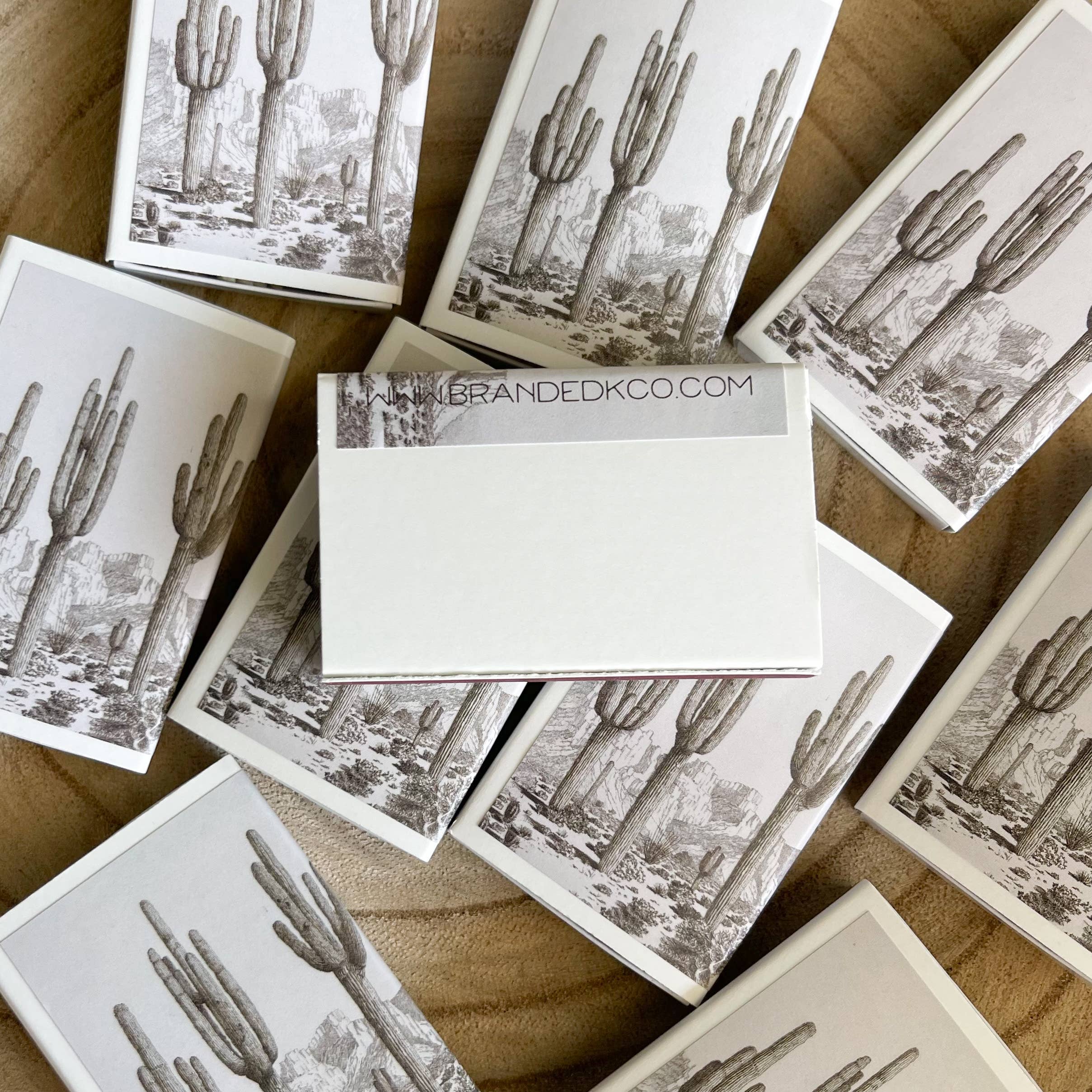 Tierra Magia Desert Cactus Match Set // Vintage Landscape