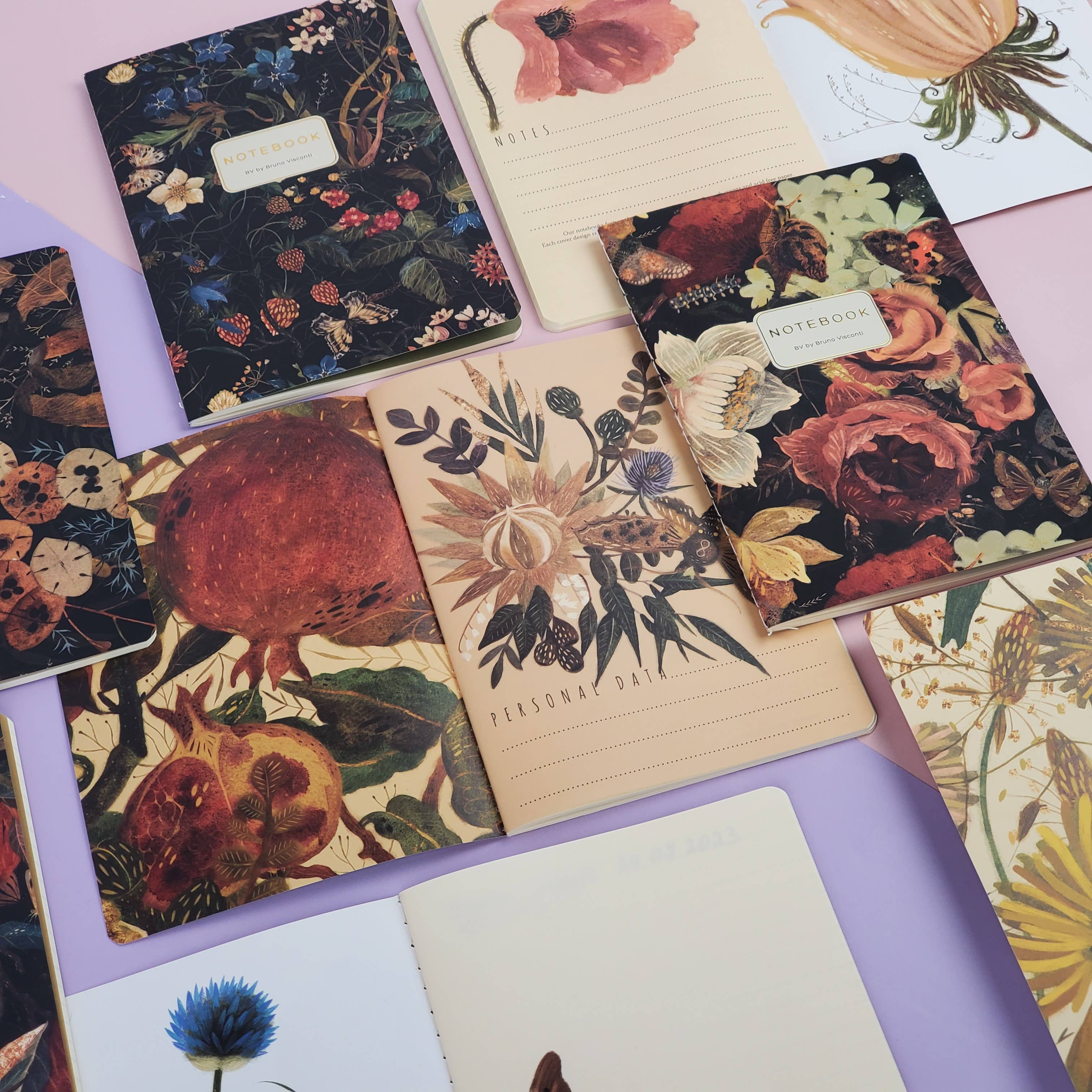 Tierra Magia Forest Flowers Notebook