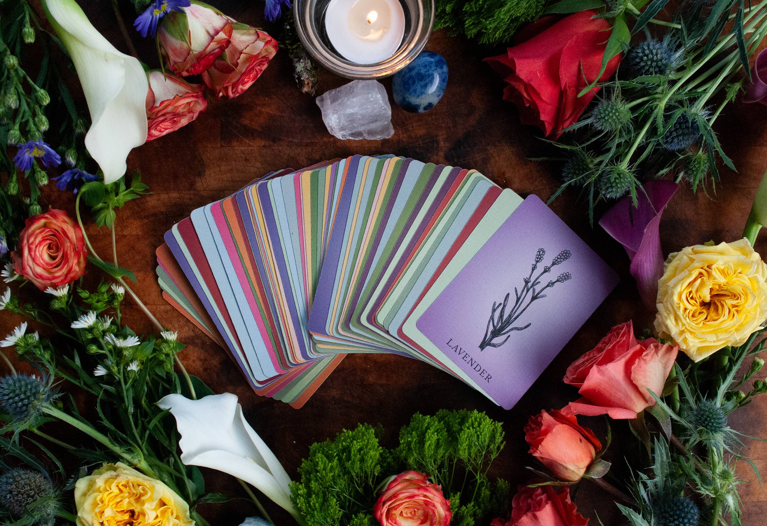 Tierra Magia Magic Flowers Oracle Card Deck