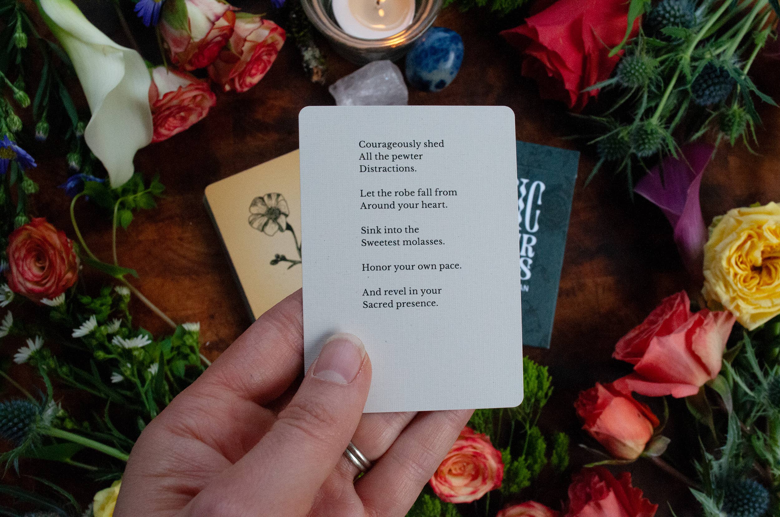 Tierra Magia Magic Flowers Oracle Card Deck