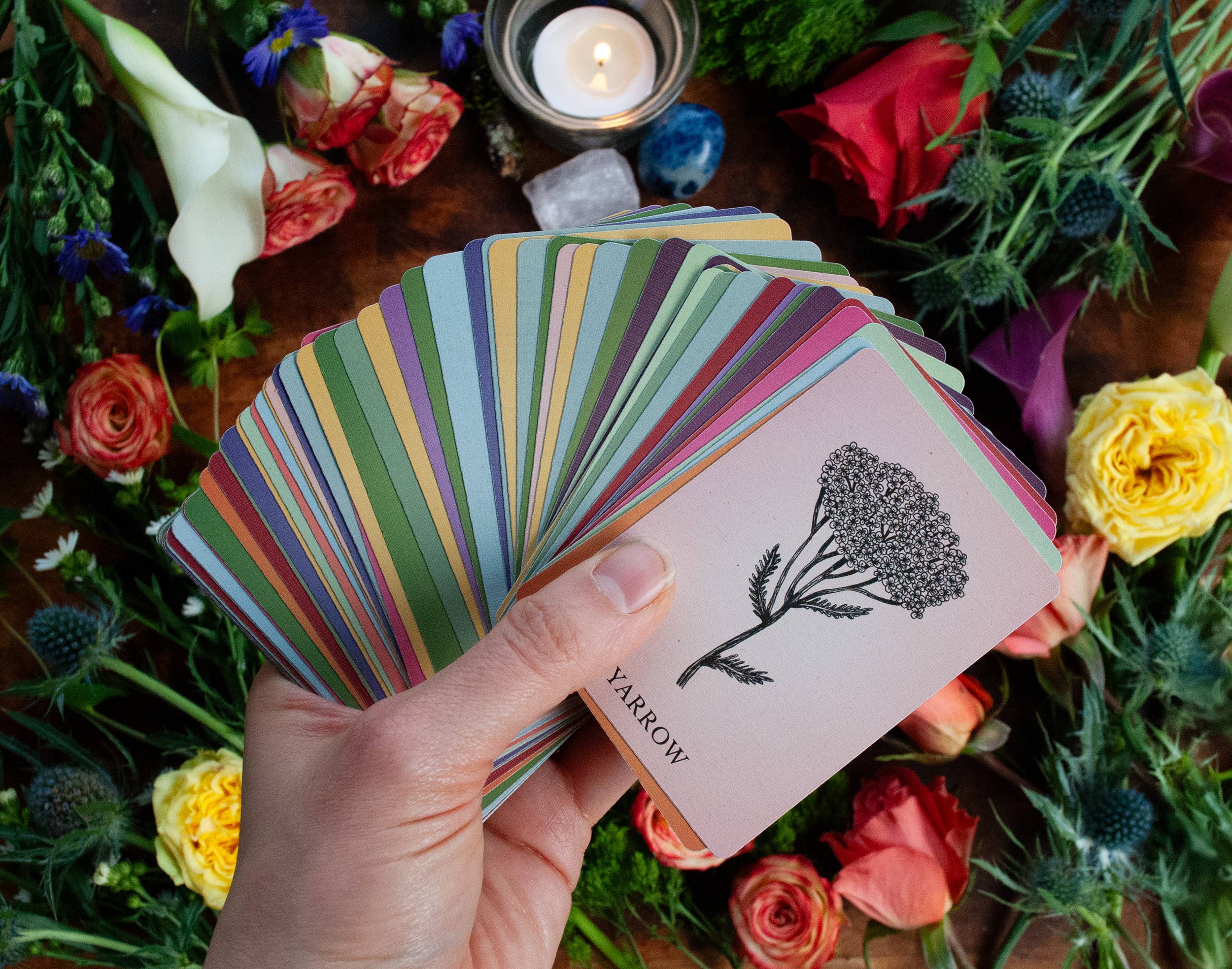Tierra Magia Magic Flowers Oracle Card Deck