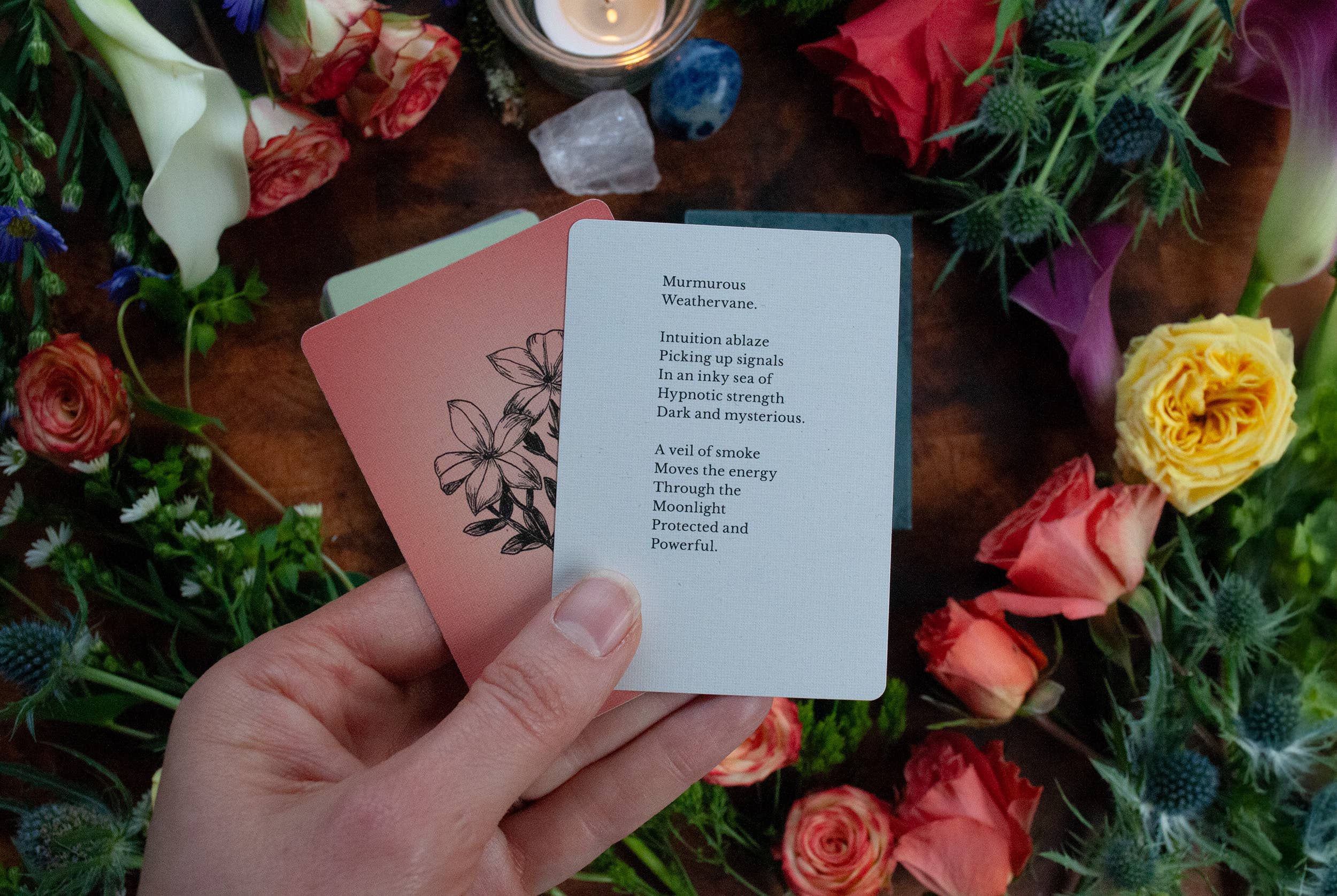 Tierra Magia Magic Flowers Oracle Card Deck
