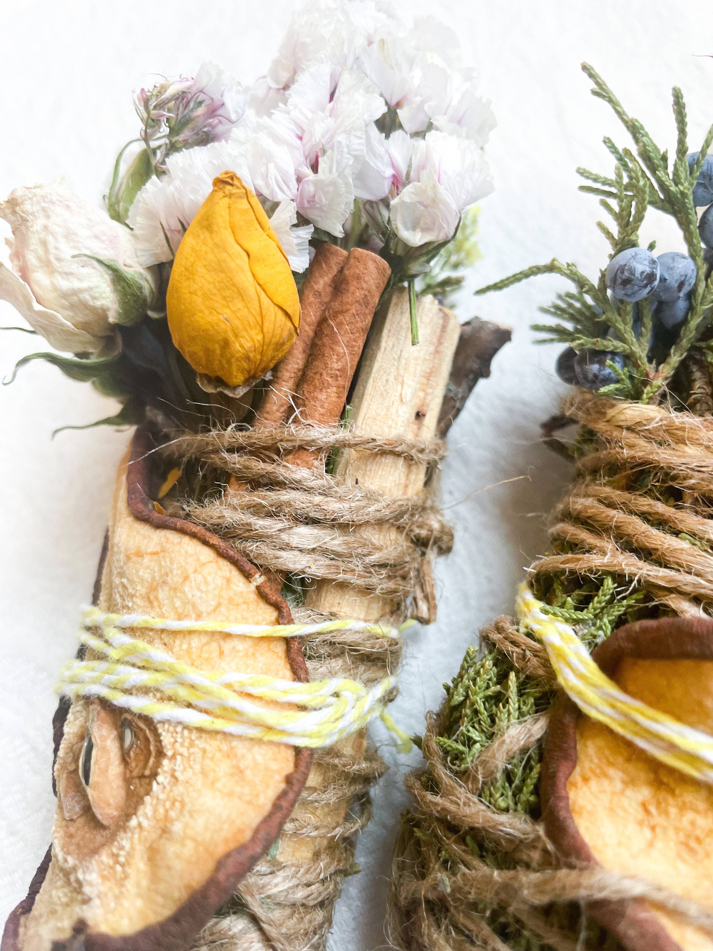Tierra Magia Pear, Palo Santo, Juniper, and Cinnamon Smudge Stick