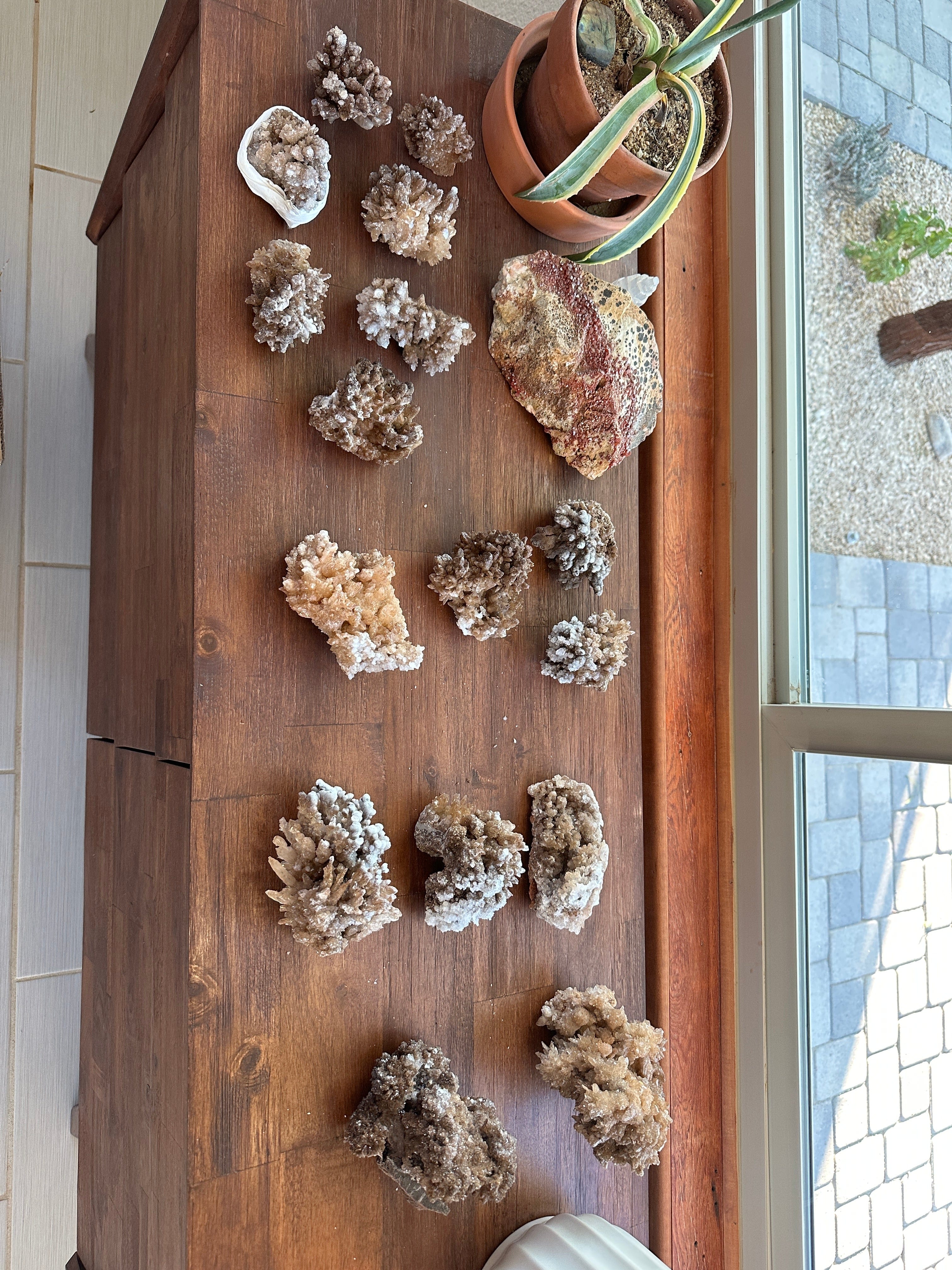 Tierra Magia Cave Calcite Cluster - Smokey
