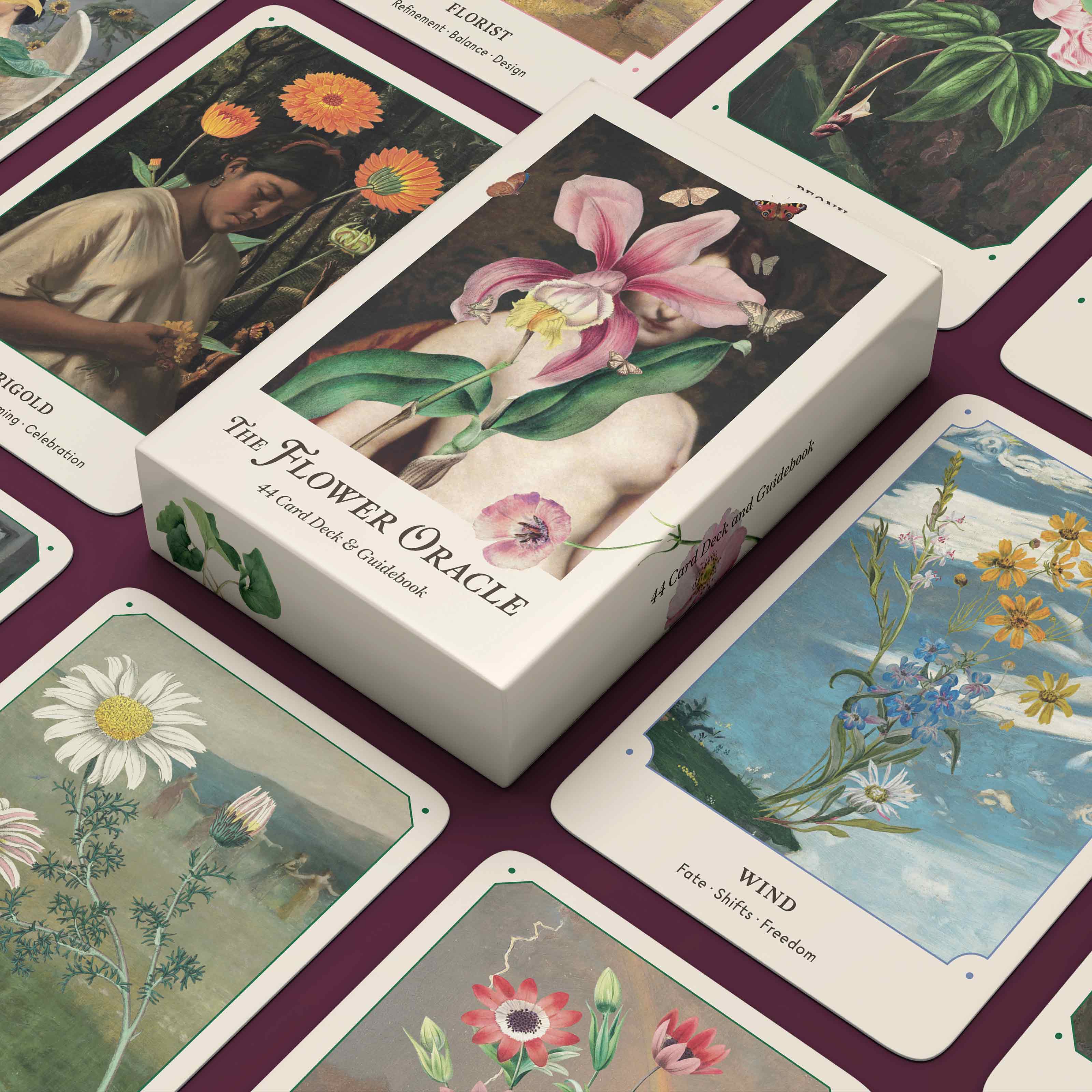 Tierra Magia The Flower Oracle: 44 Card Deck and Guidebook